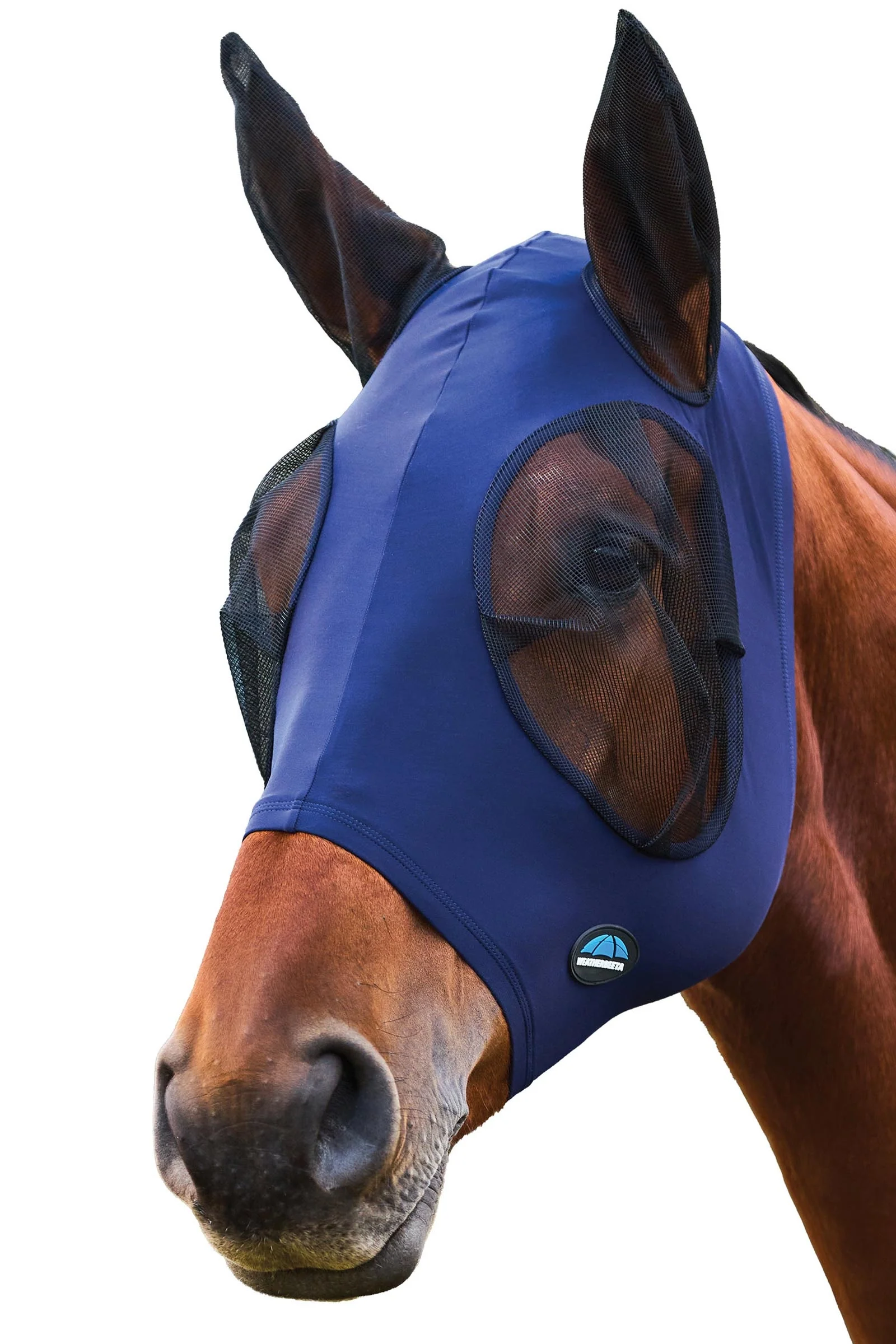 Comfitec Stretch Fly Mask With Ears Navy/Black S