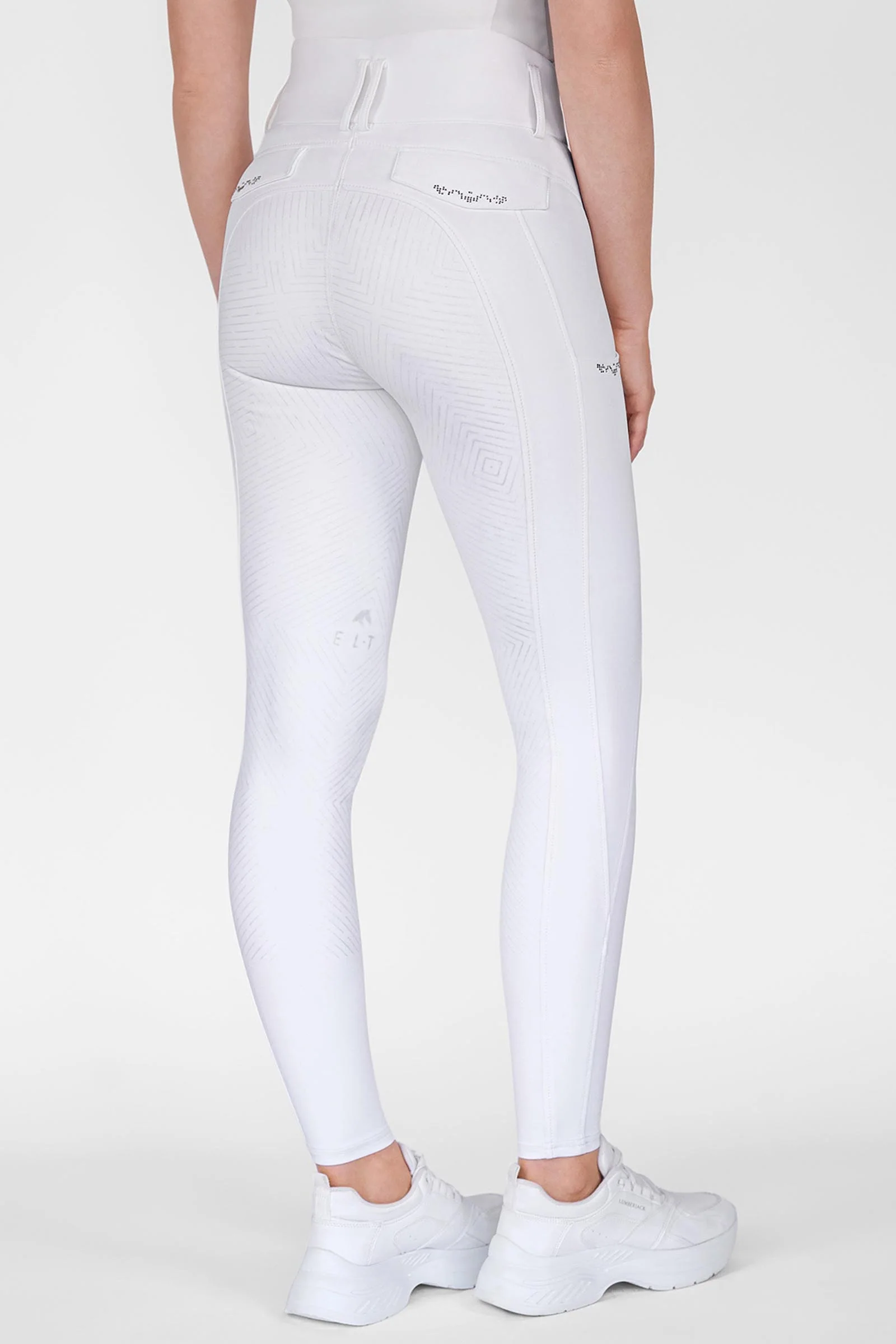 Comfort Ride Glam Women´s Breeches With Full Seat White 20
