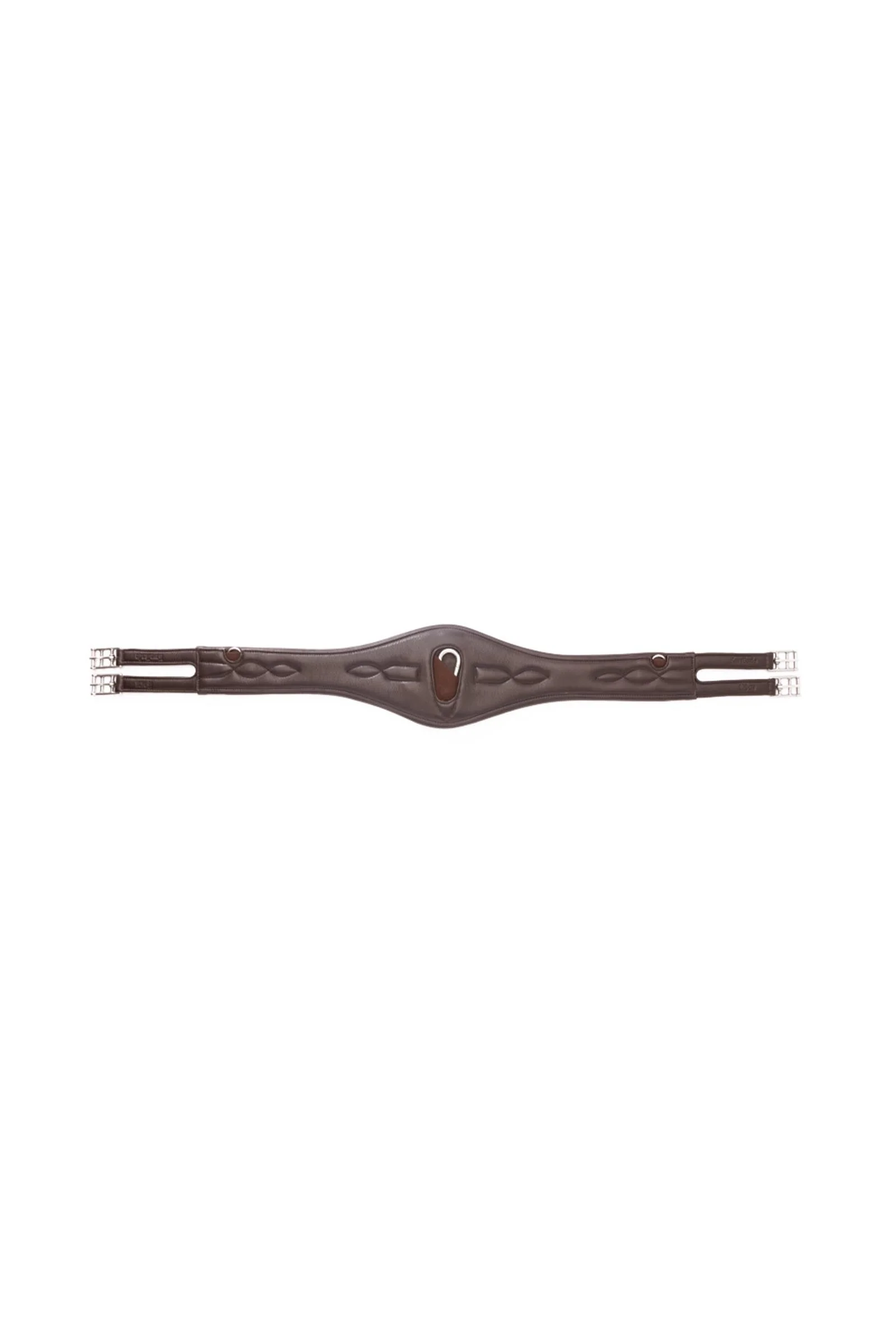 Comfort Soft Leather Long Girth w/o Elastic Brown/Brown 47"
