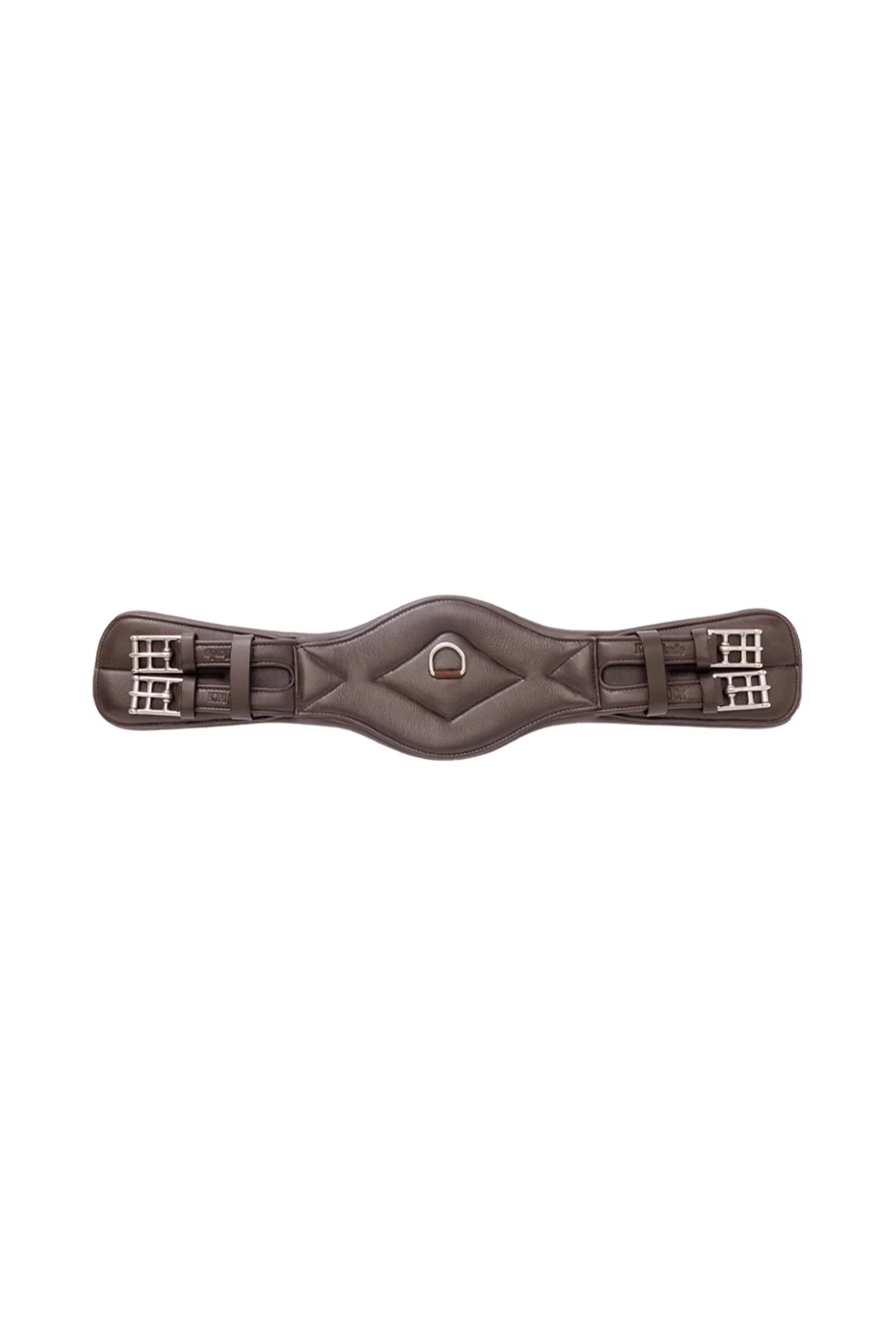 Comfort Soft Leather Short Girth w/o Elastic Brown/Brown 55