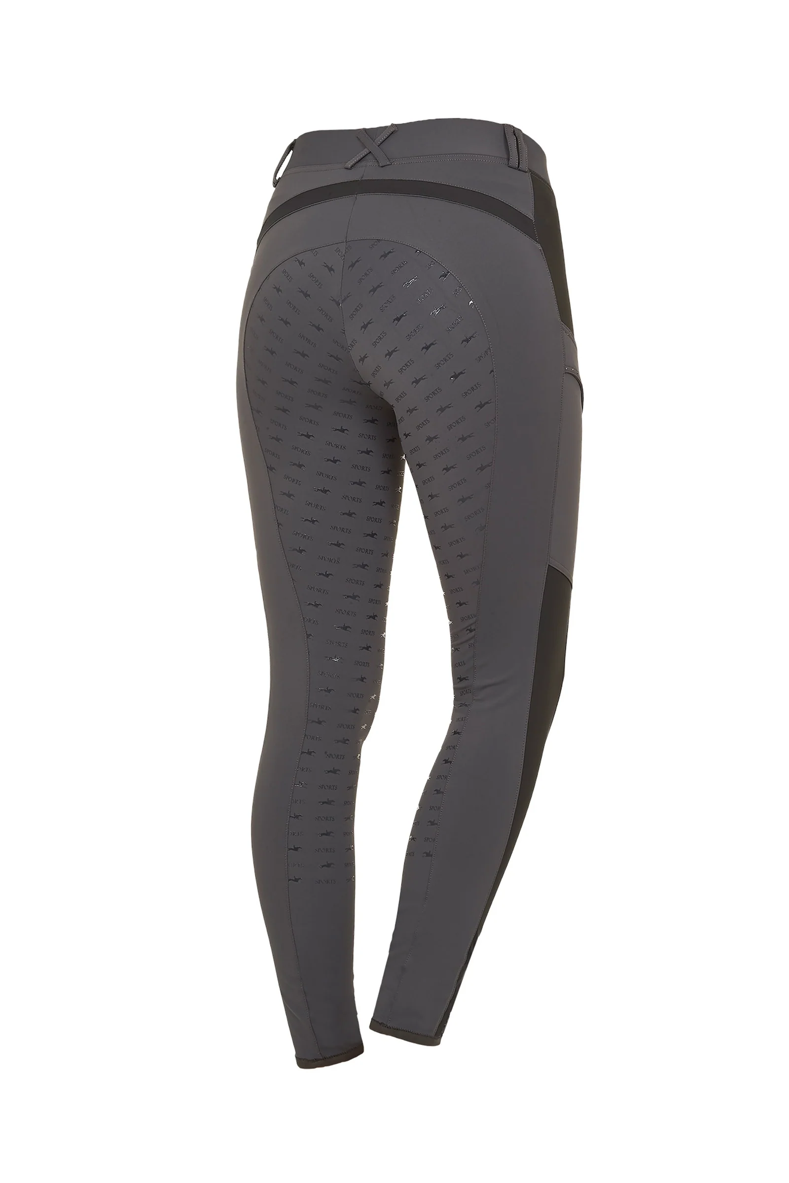 Comfy Women's Fullseat Riding Tights Asphalt 4