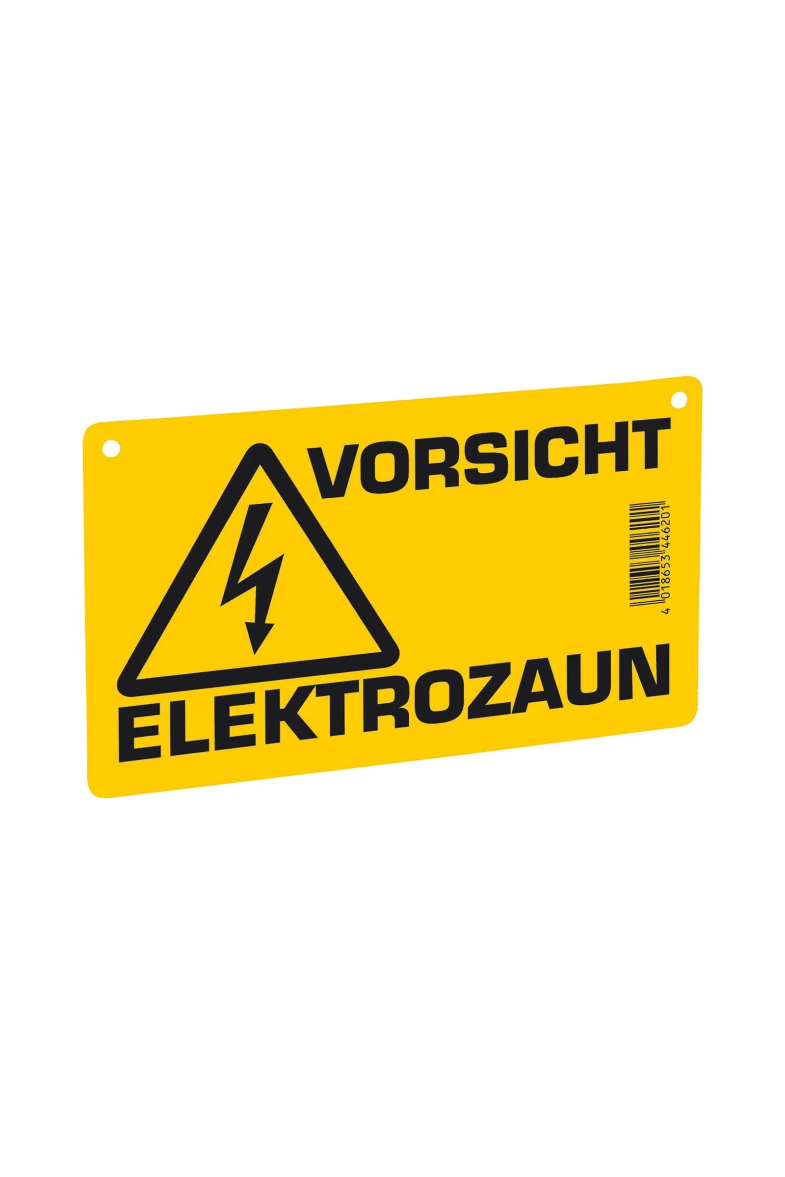 CORRAL Warning Sign – Vorsicht Elektrozaun! Yellow/Black One Size