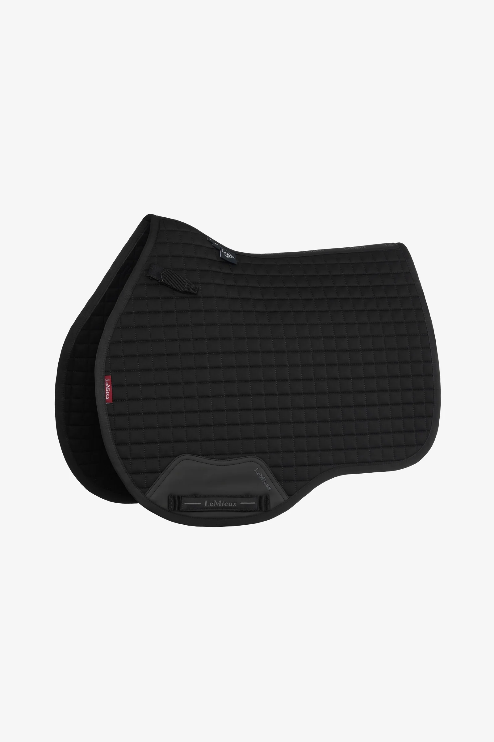 Cotton GP Square Saddle Pad Black F