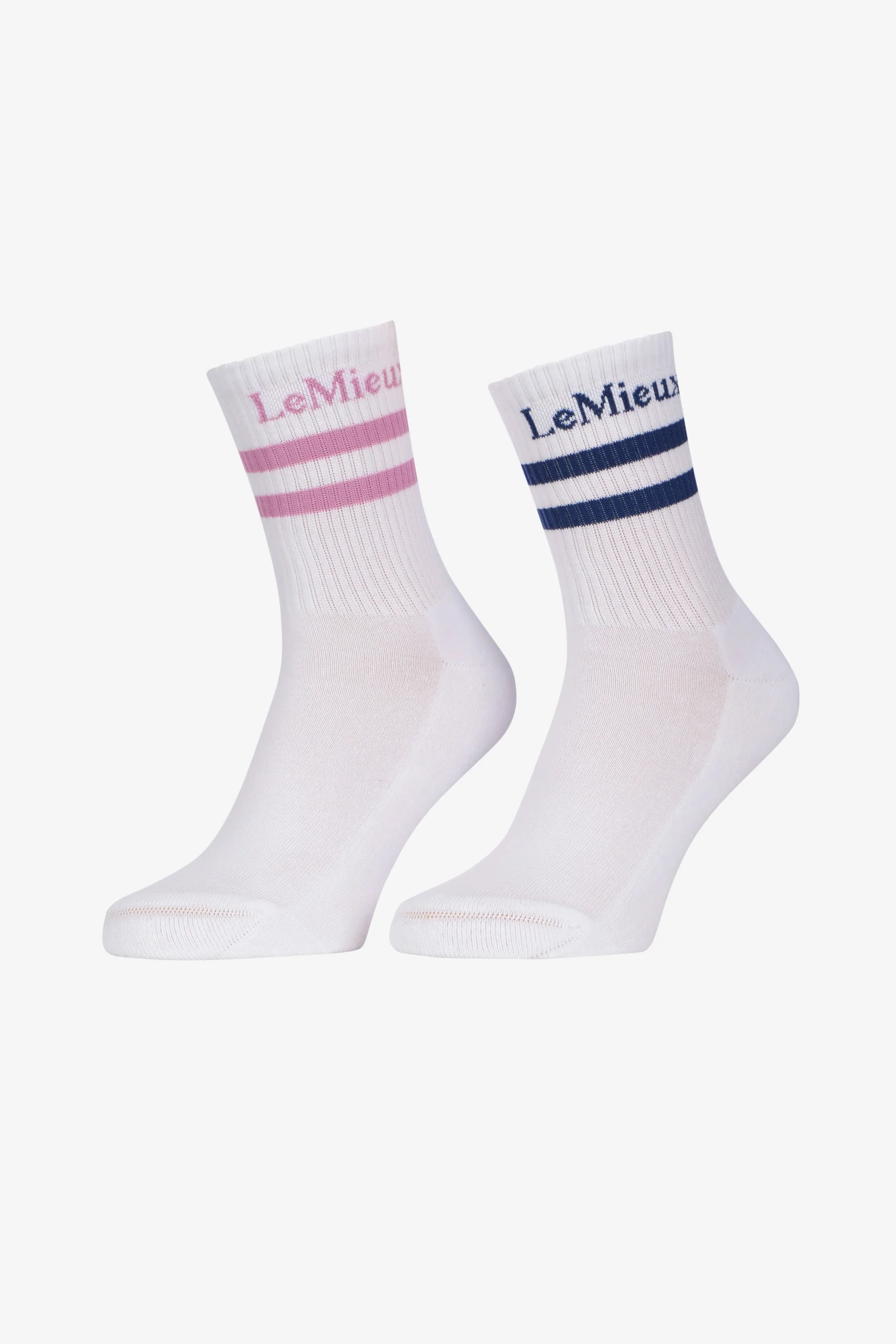 Crew Socks 2 Pack Fondant/Shadow 3-6,5