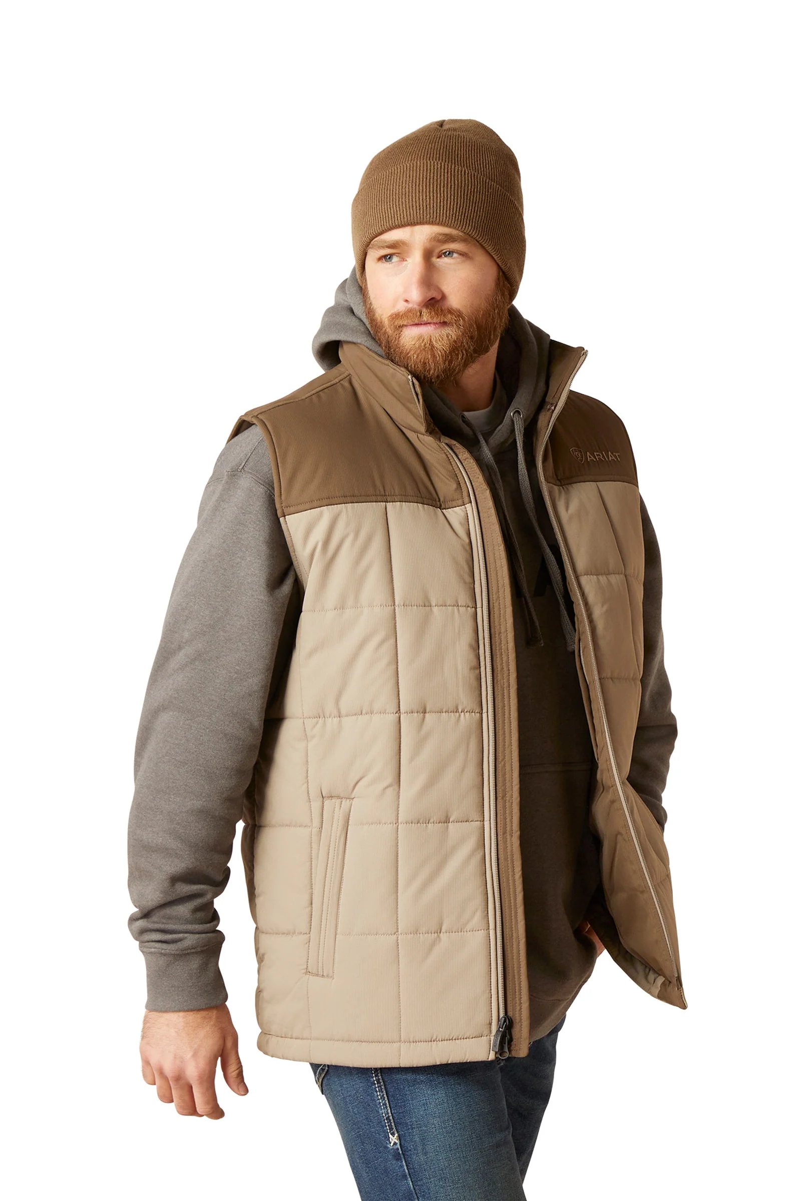 Crius Insulated Vest Brindle/Major Brown M