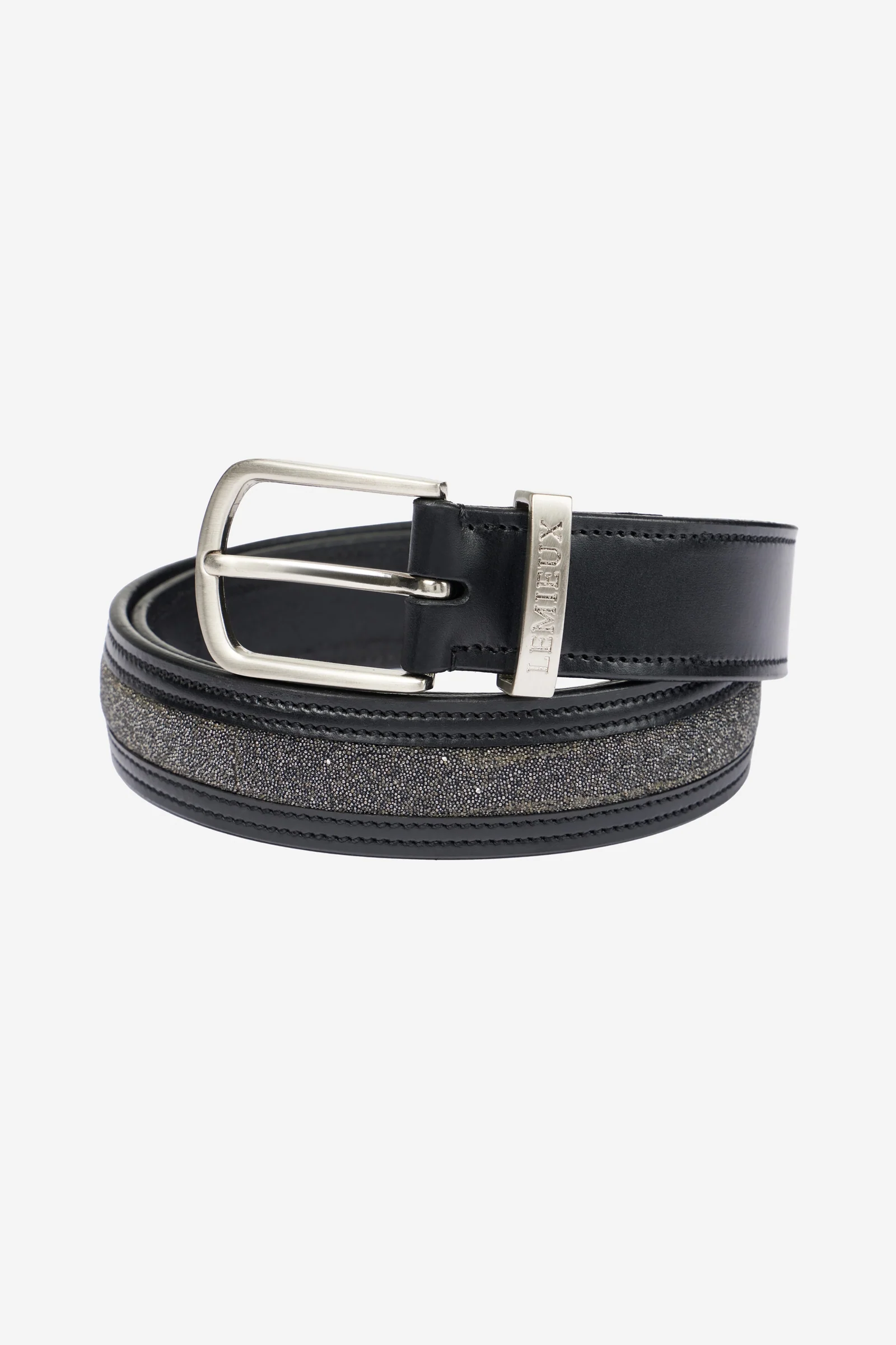 Crystal Insert Belt Black M
