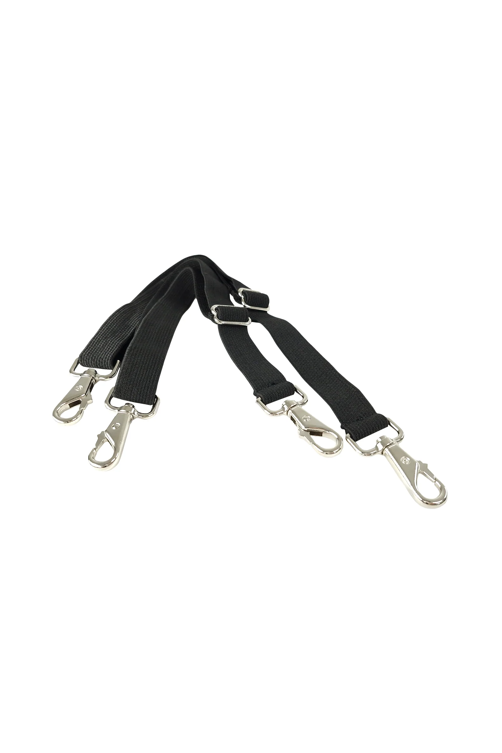 DeLuxe Elastic Leg Straps Black P
