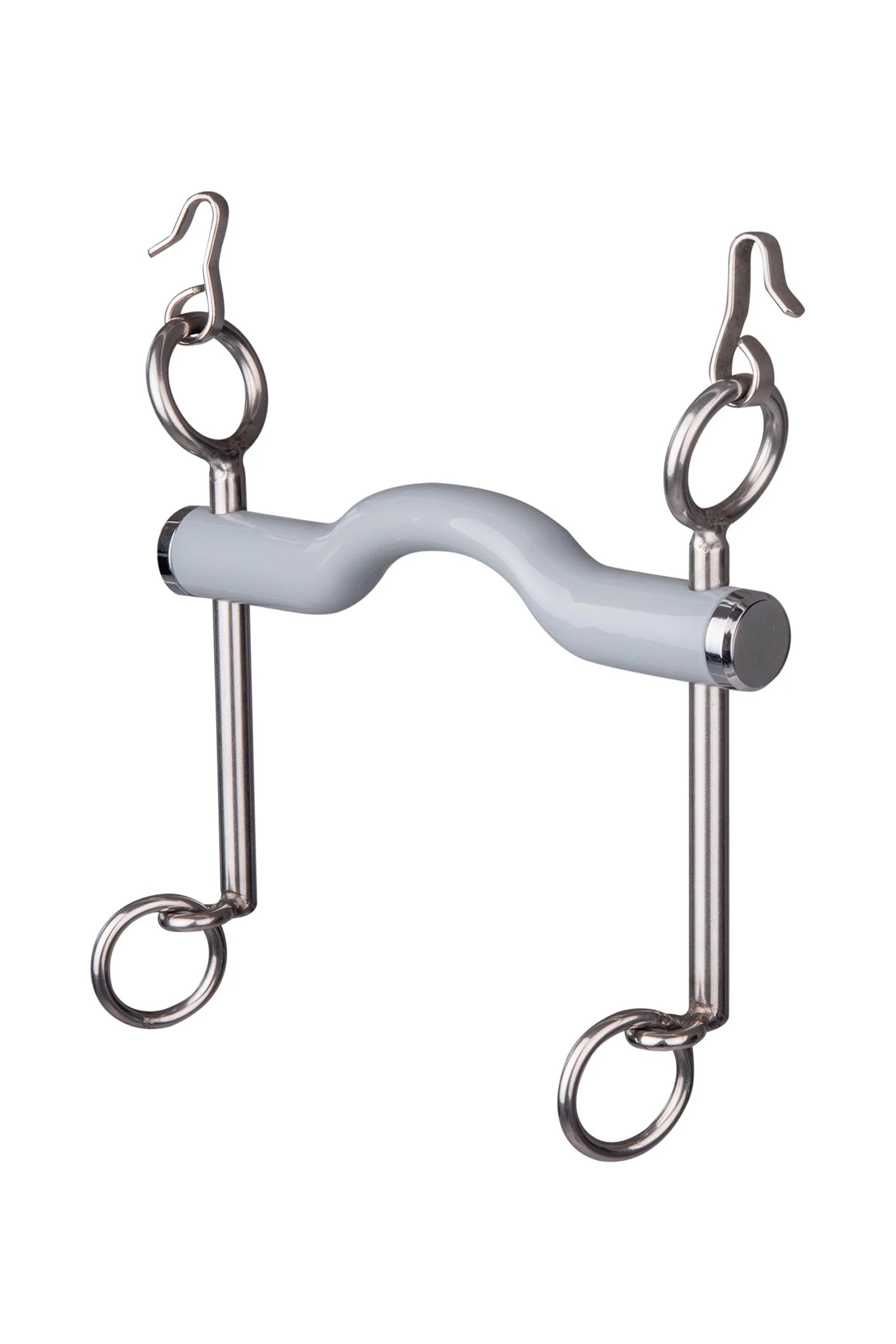 Dressage Curb Bit, Tongue Port Snaffle, Long, Hard No Color 140 mm