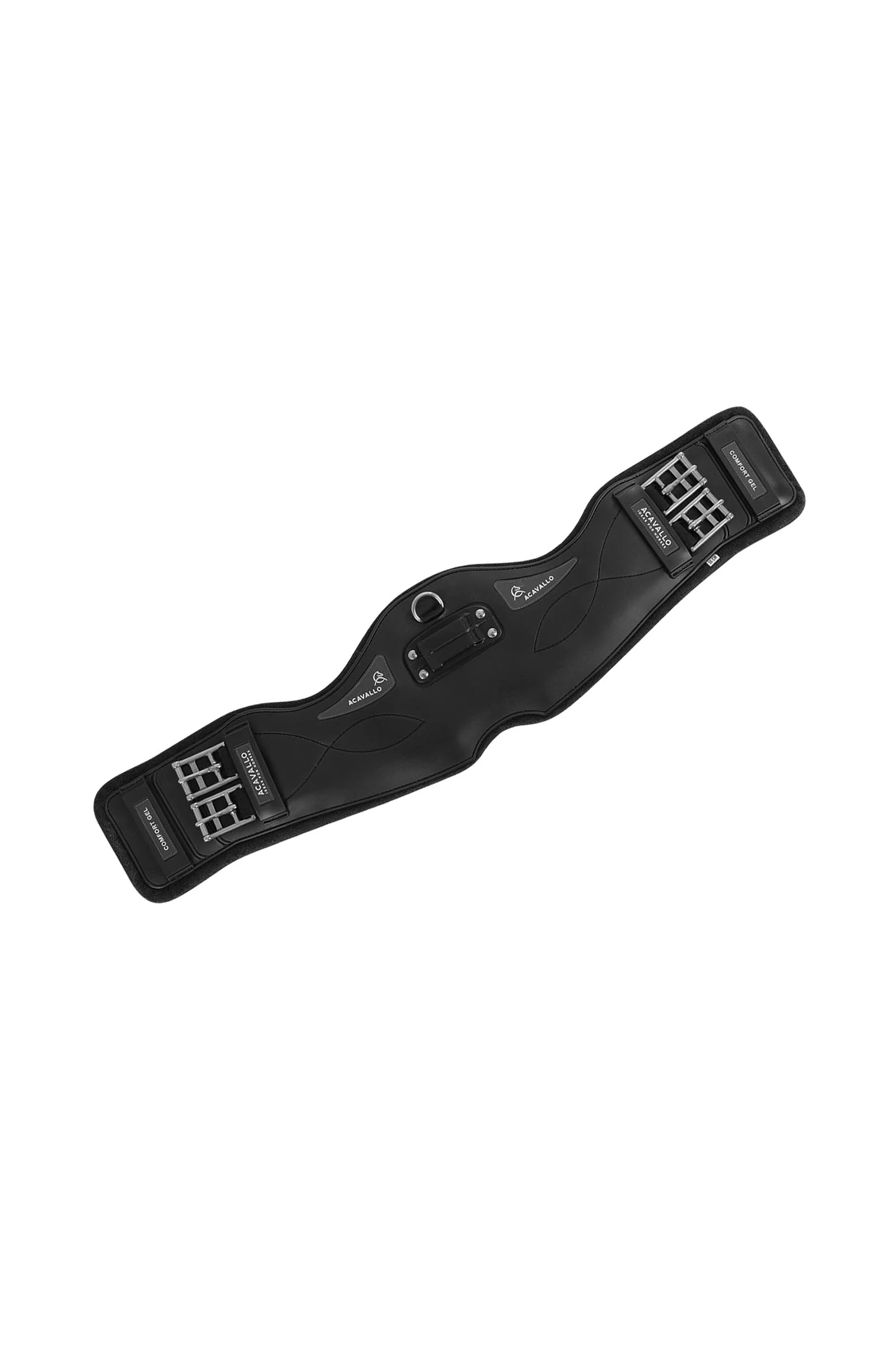 Dressage Girth with Gel Black 24"