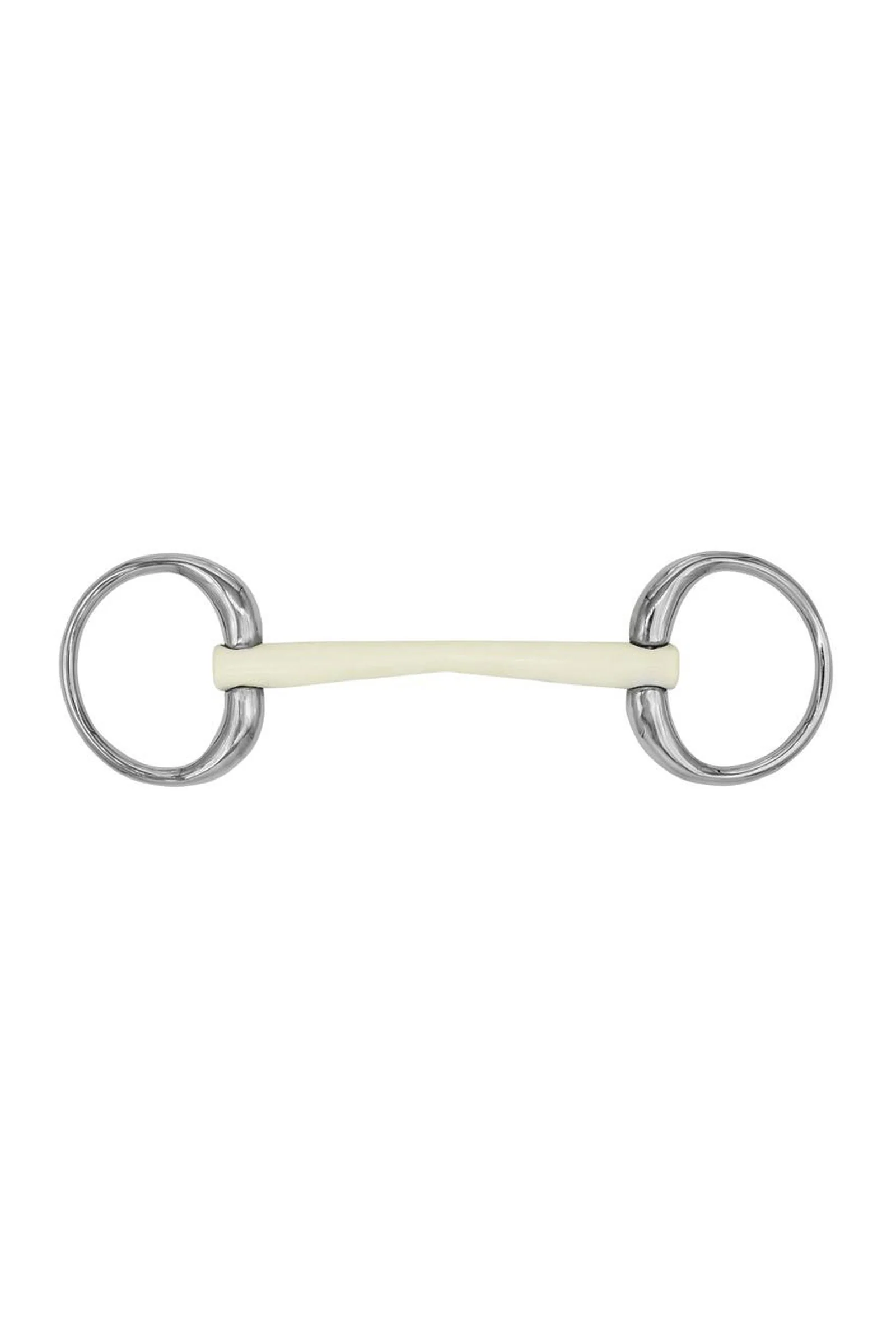 Duo Eggbutt Bit, Mullen Mouth 16mm, Plastic Metall 110 mm