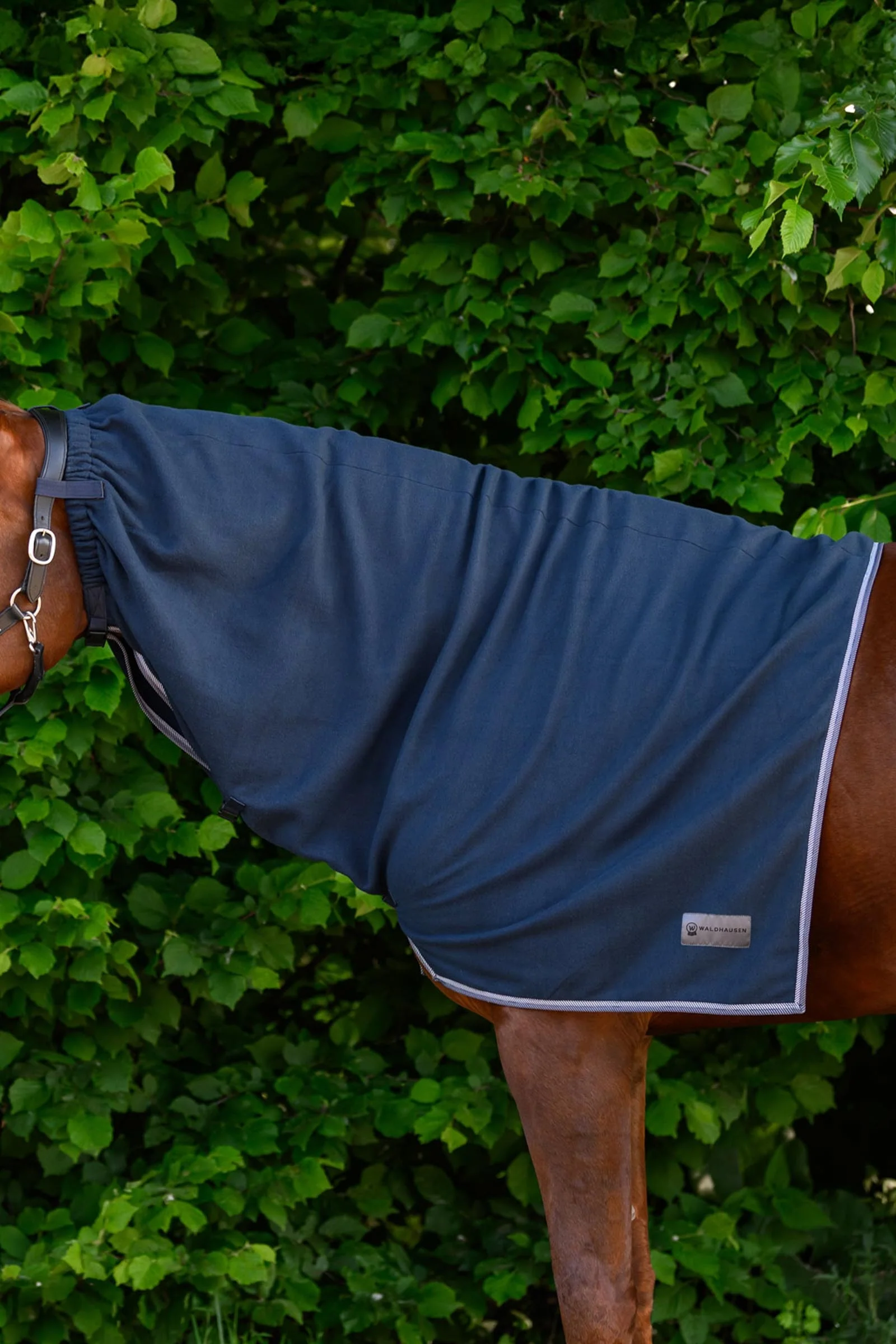 ECONOMIC Fleece Neck Rug Night Blue F