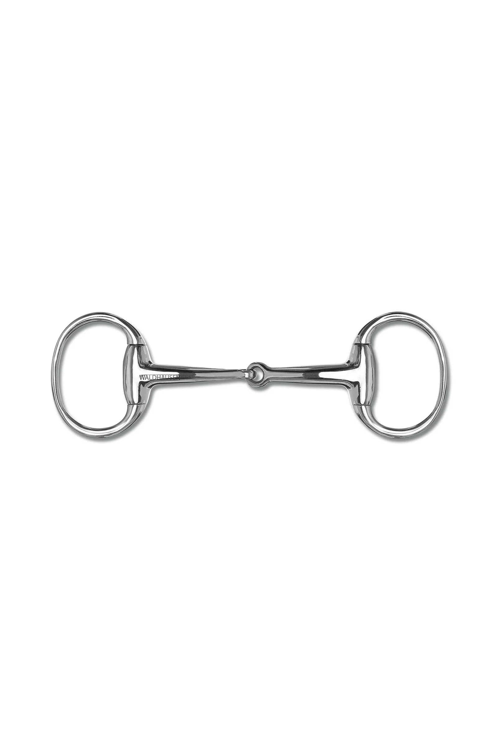 Egg Butt Snaffel SS Solid, Single Jt.,  16 mm No Color 145 mm