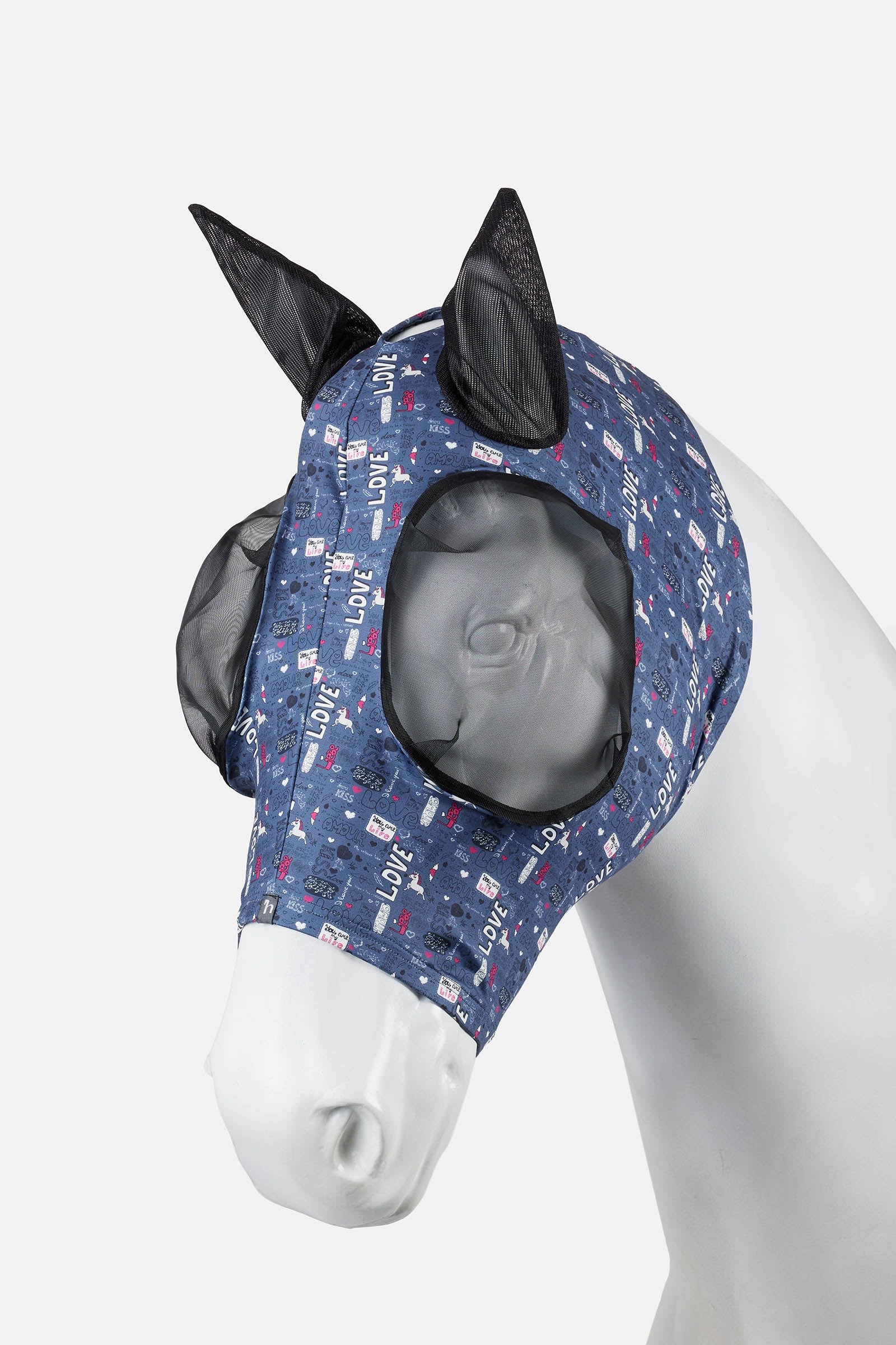 Ibiza Elastic Pull-On Fly Mask Amour C