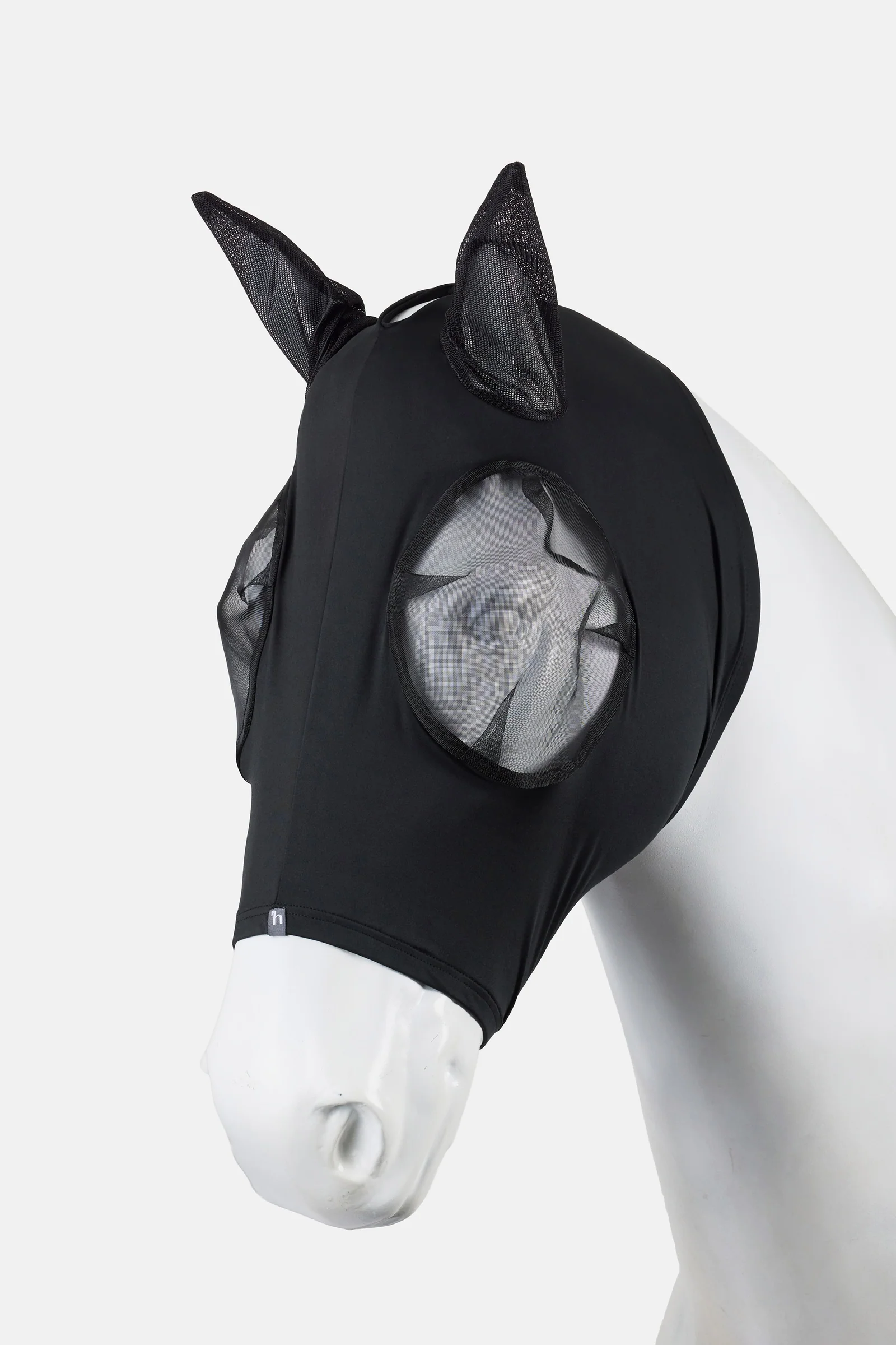 Ibiza Elastic Pull-On Fly Mask Black SHP