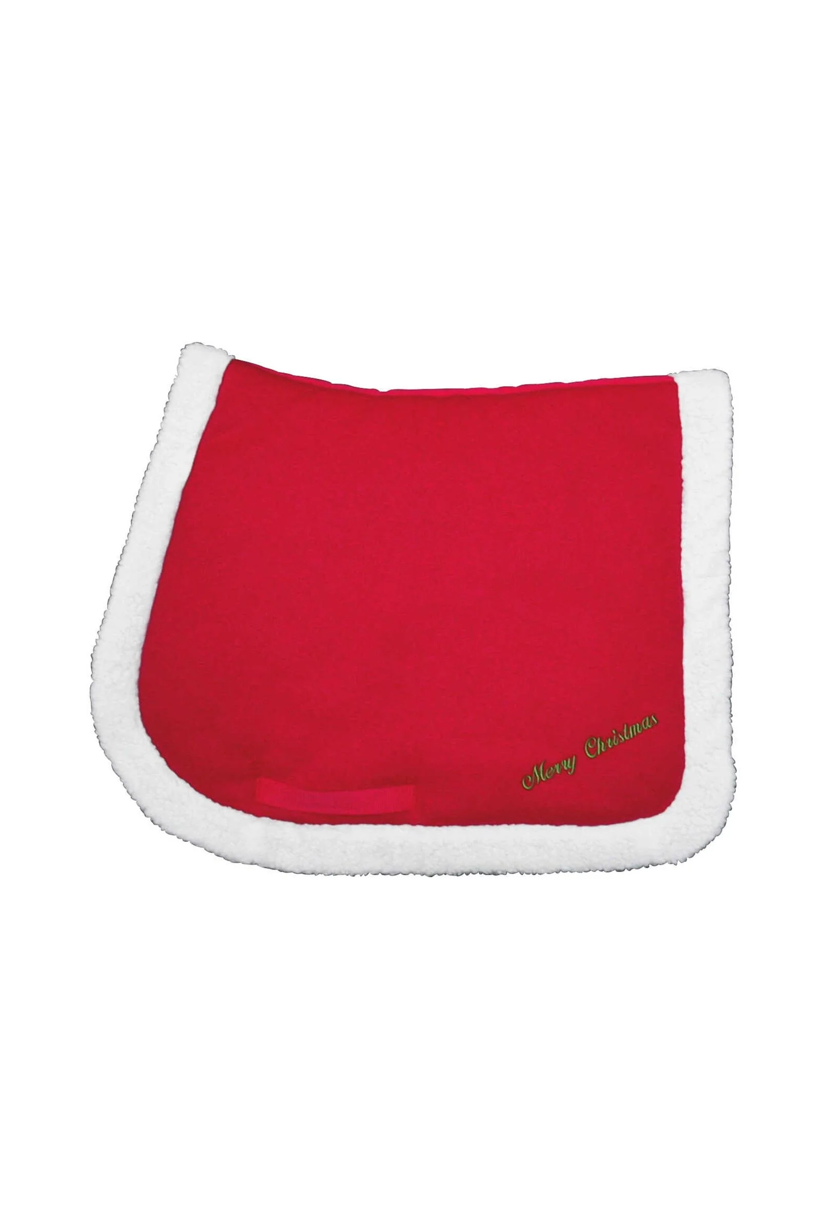 EQUITHÈME Christmas Saddel Pad Red/White P