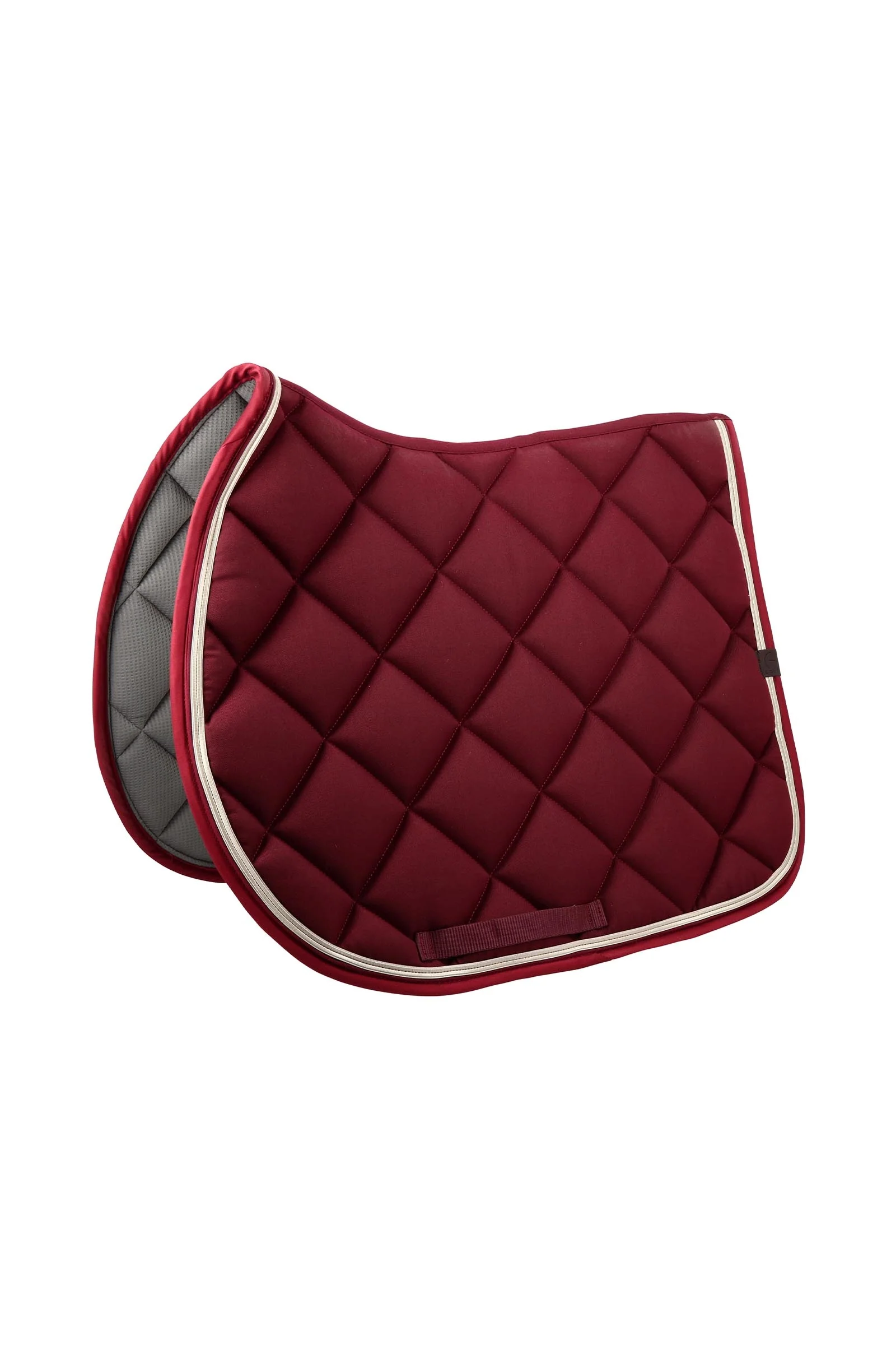 EQUITHÈME Classic Saddle Pad Burgundy F