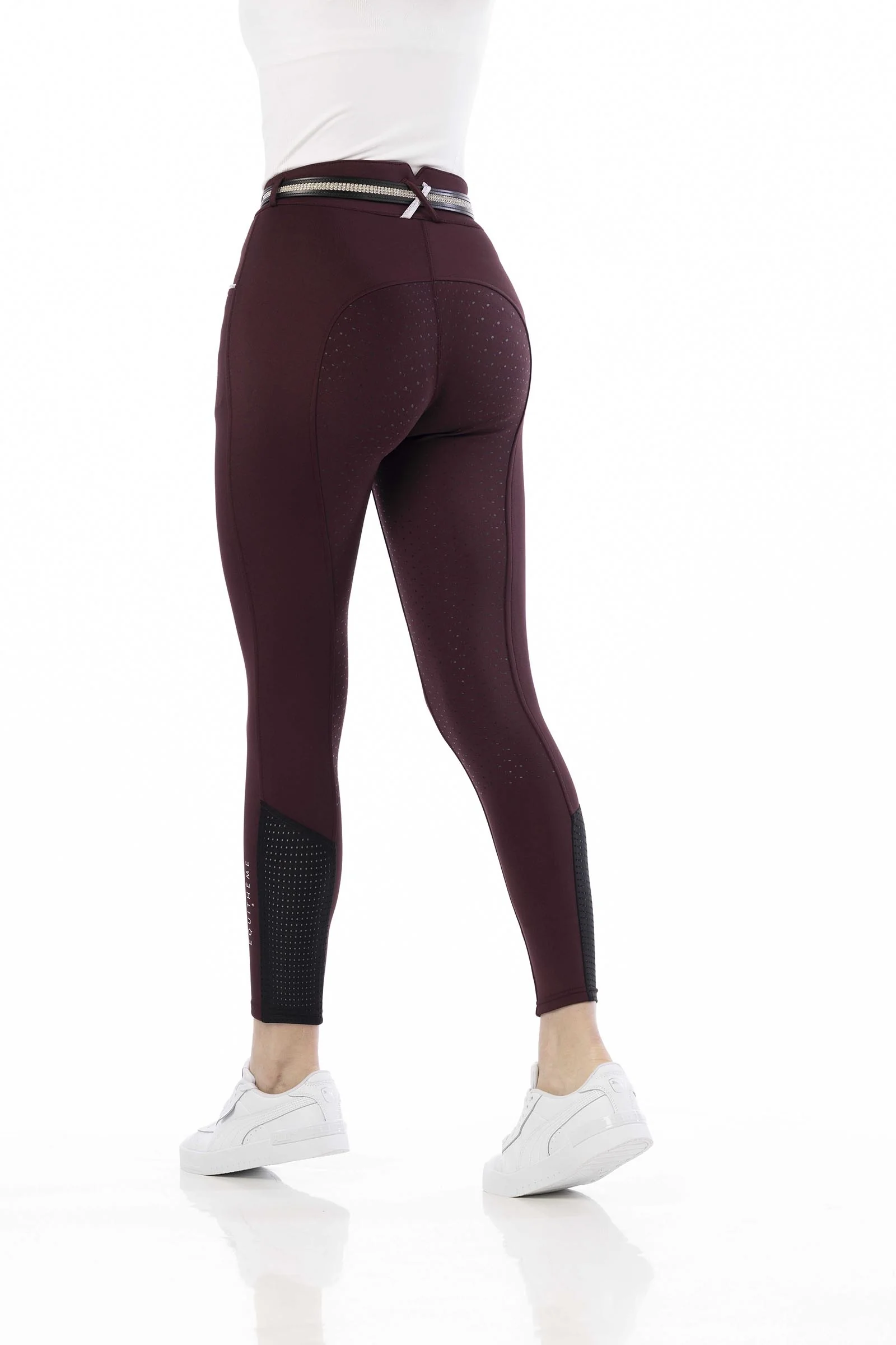 EQUITHÈME Claudine Women´s Breeches Burgundy 8