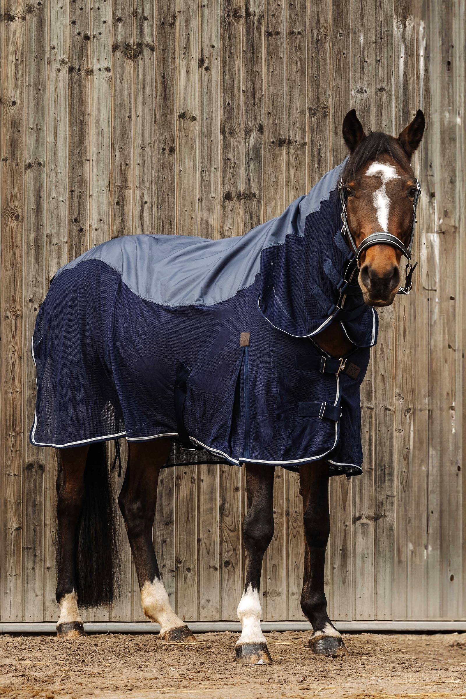 EQUITHÈME Combo Sheet Mixte Navy 135