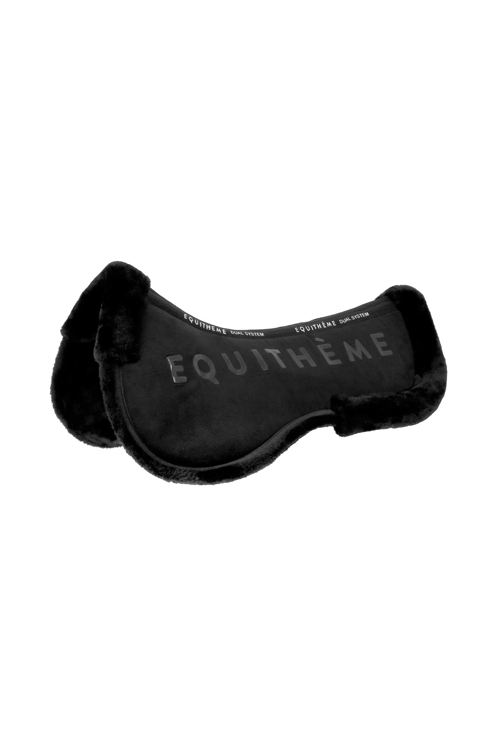 EQUITHÈME Dual System Back Pad Black F