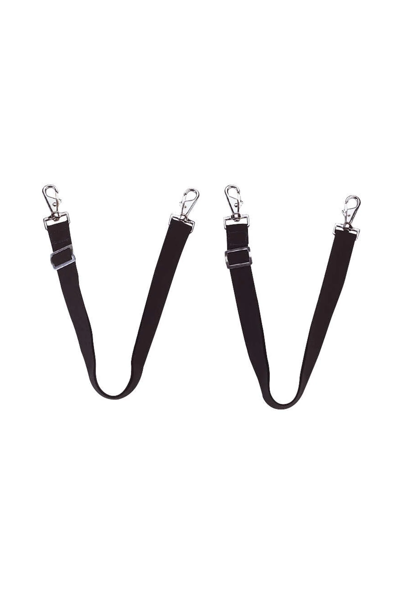 EQUITHÈME Elastic Thigh Straps Black One Size