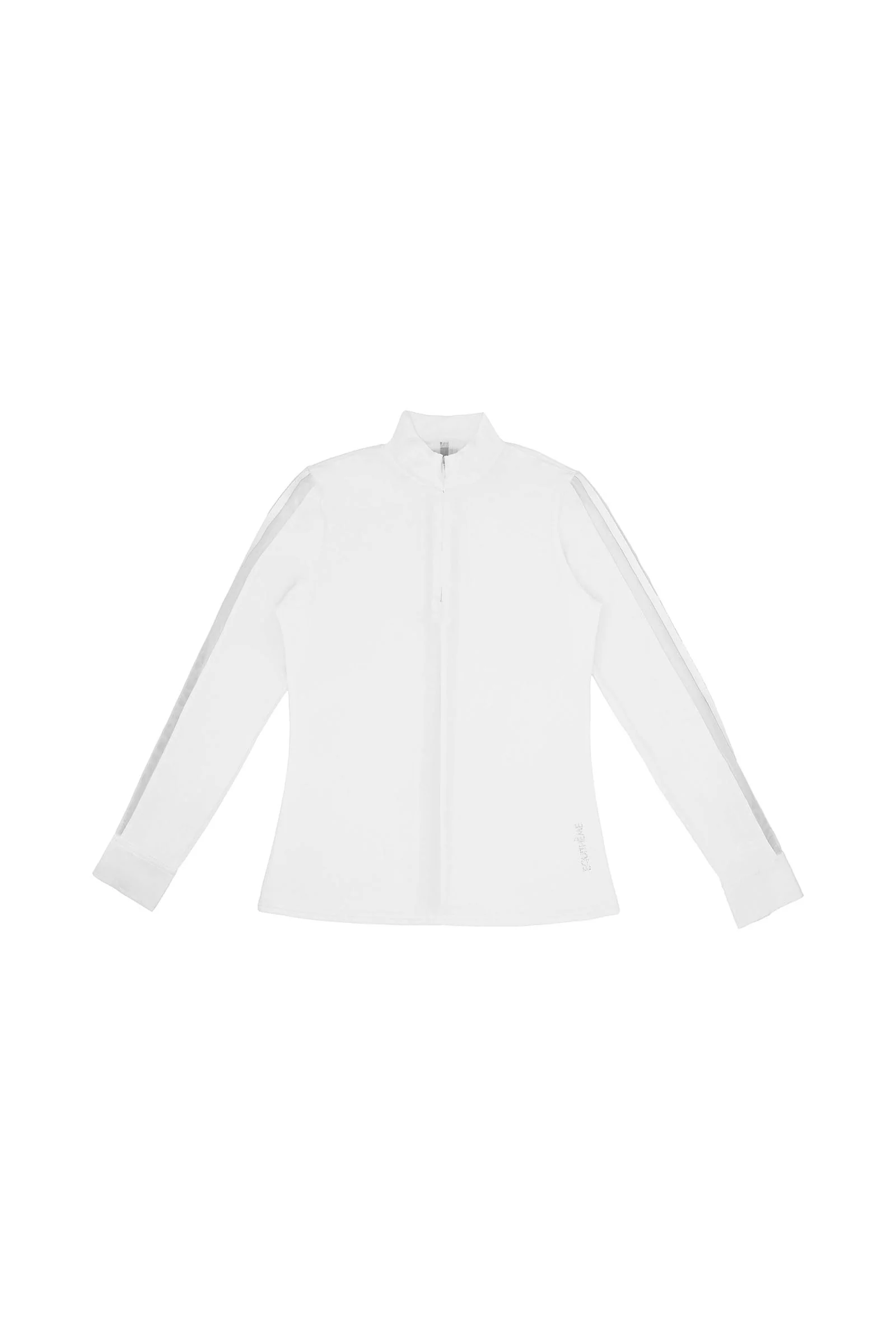 EQUITHÈME Estoril Women´s Longsleeve Show Polo Shirt White M