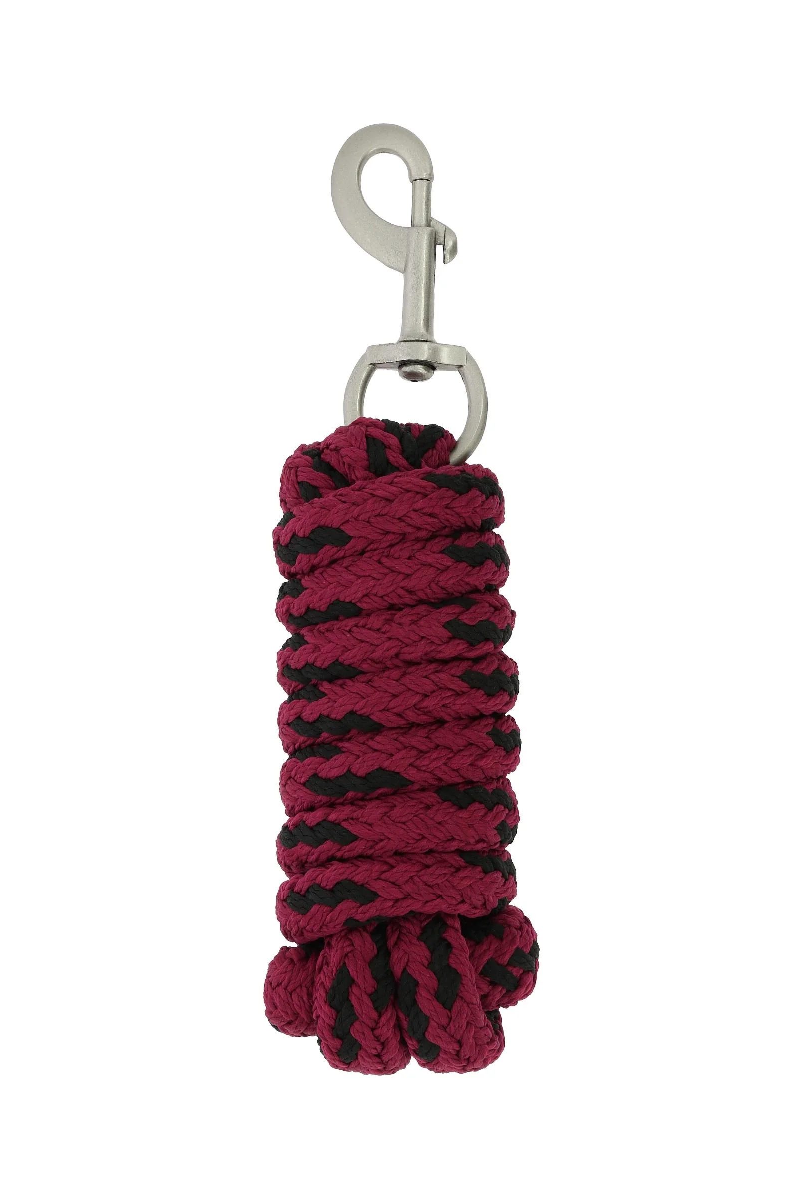 EQUITHÈME Jacquard Lead Rope (2,0 m) Burgundy 2