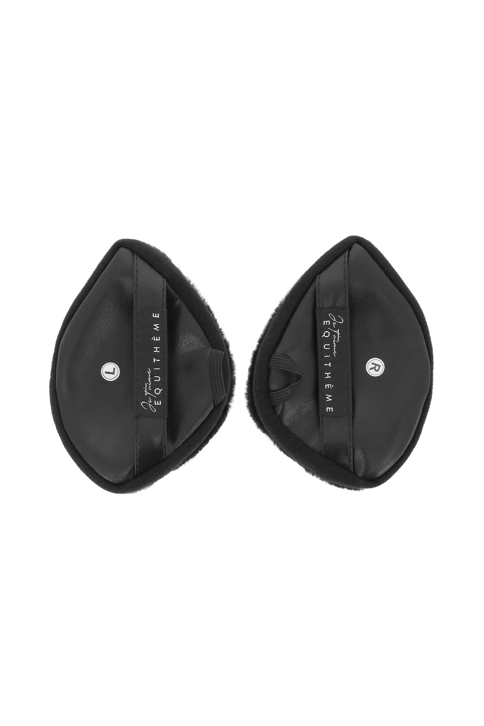EQUITHÈME Je t'aime Helmet Ear Cover Black One Size