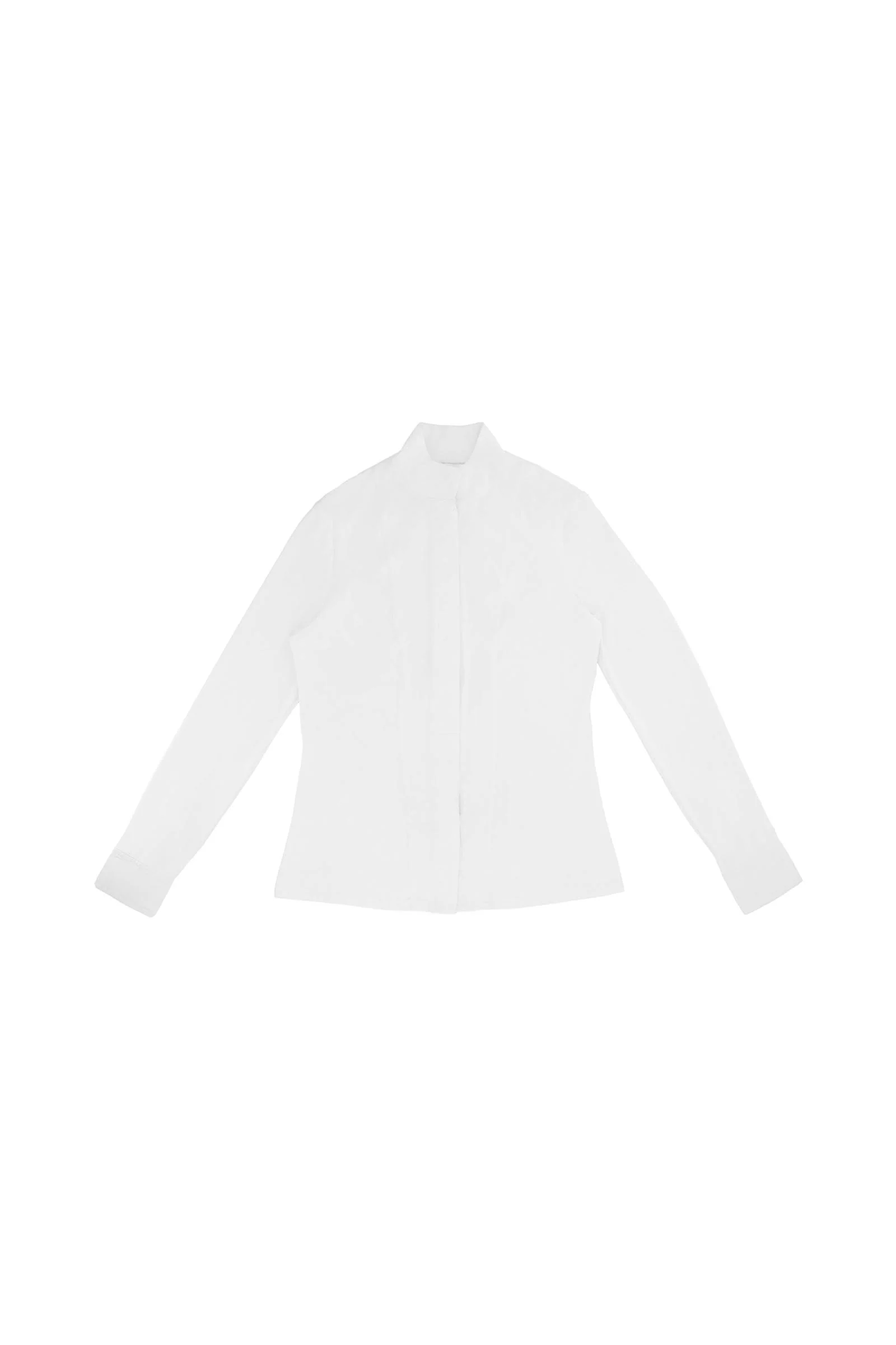 EQUITHÈME Julie Women´s Longsleeve Show Shirt White XL