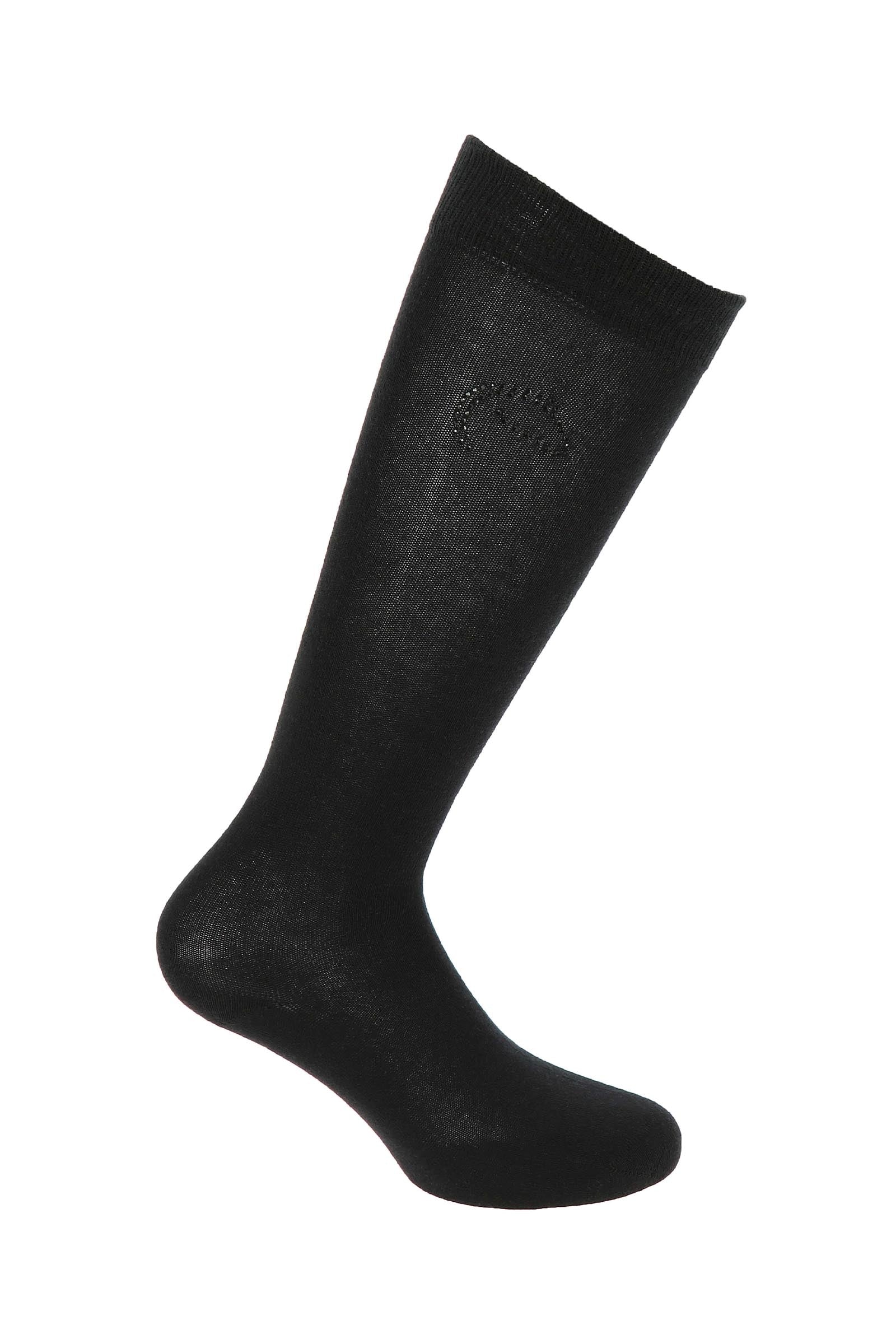 EQUITHÈME Logo Riding Socks Black 2,5 - 5