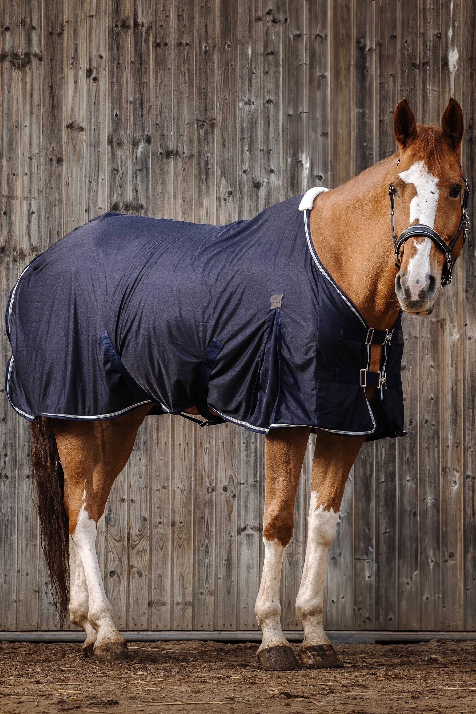 EQUITHÈME Micro Mesh Sheet Navy 135