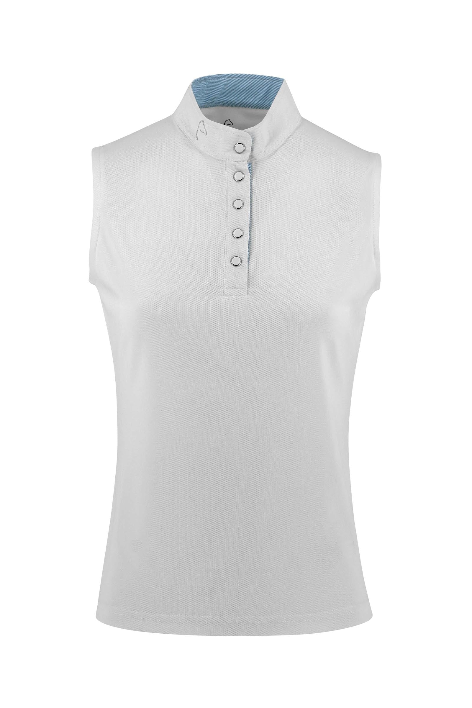 EQUITHÈME Molly Women´s Mesh Show Polo Shirt White M