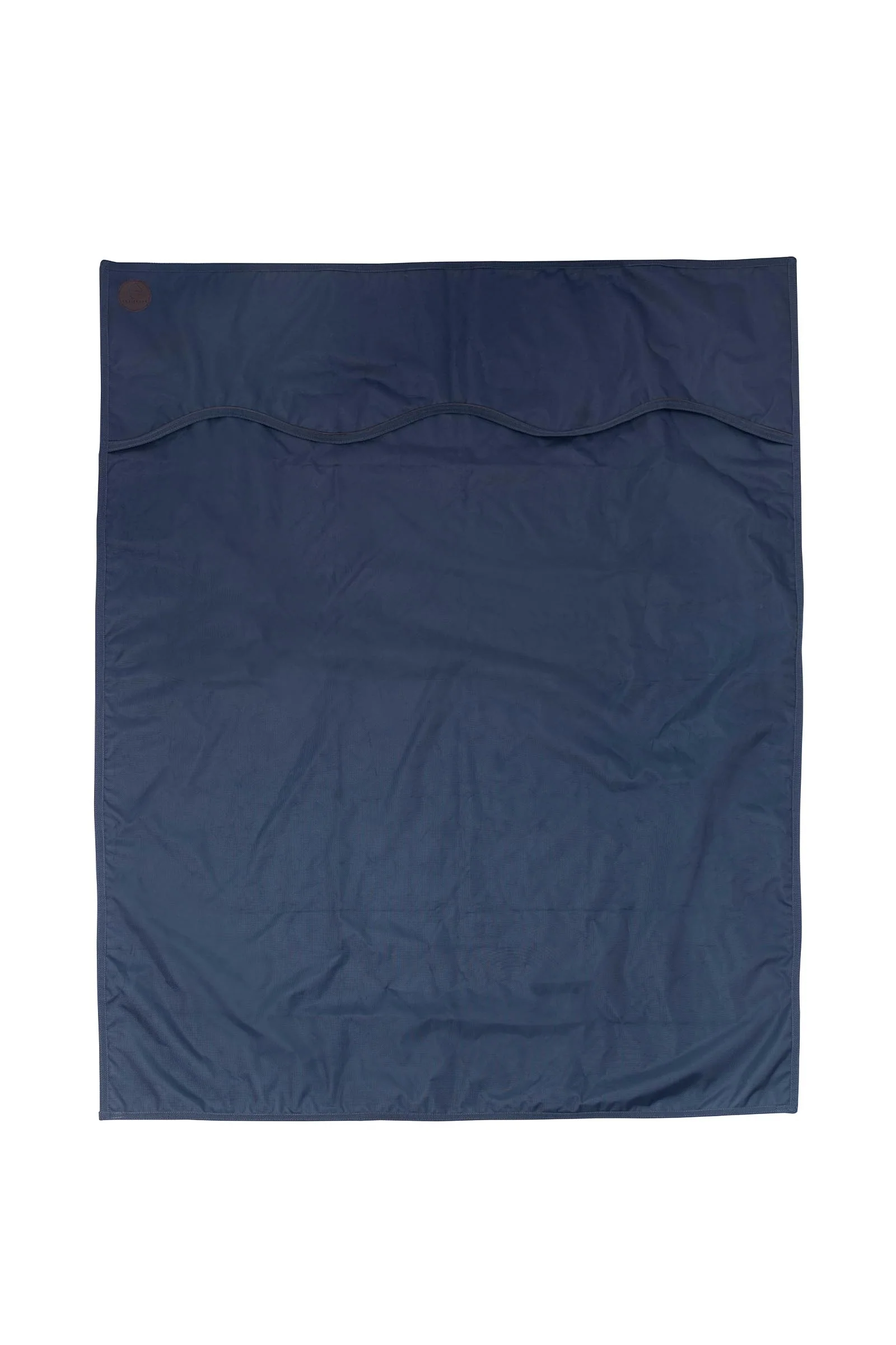 EQUITHÈME Premium Large Stall Curtain Navy One Size