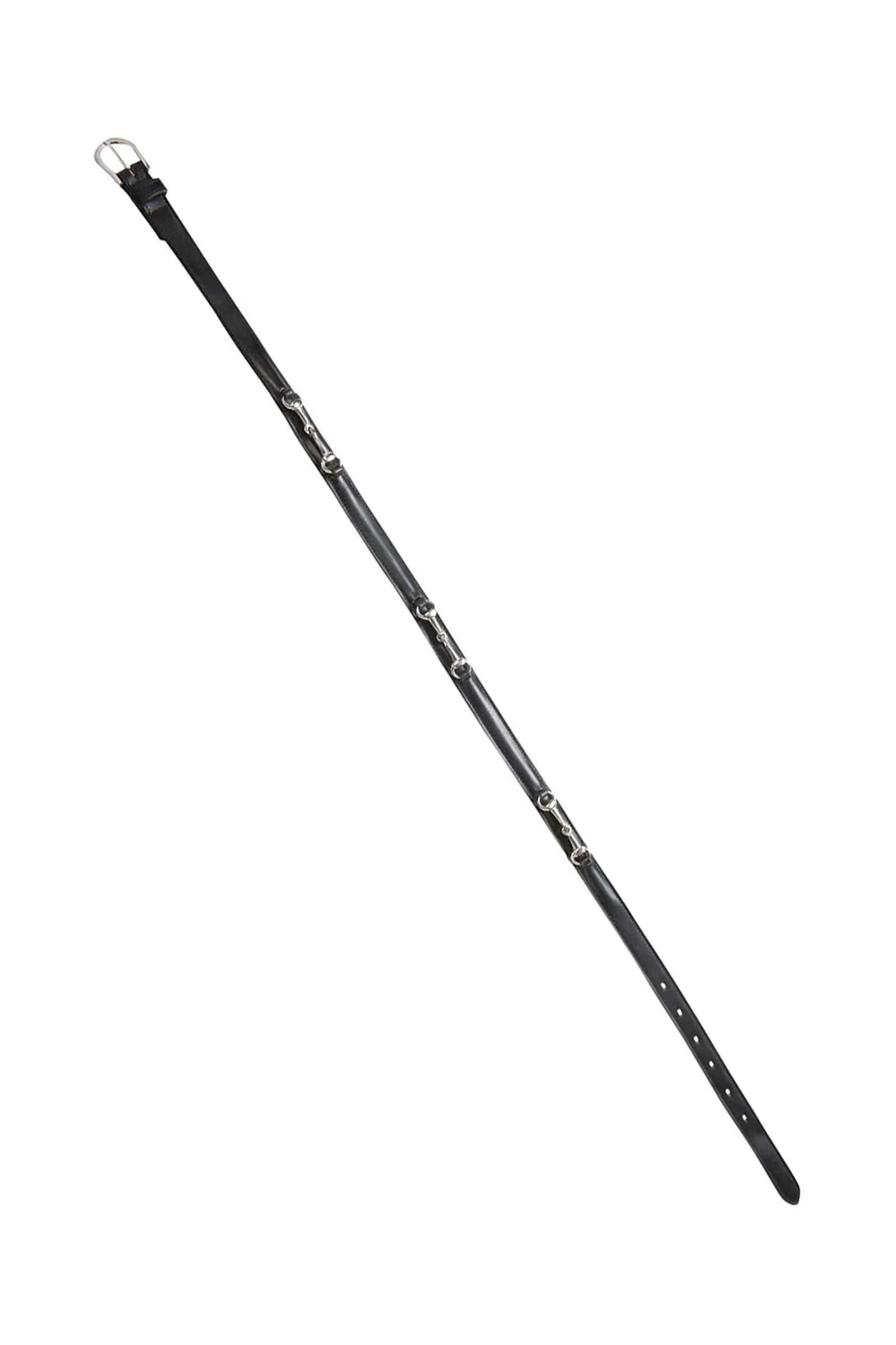 EQUITHÈME Snaffle Bit Belt Black 31.5"