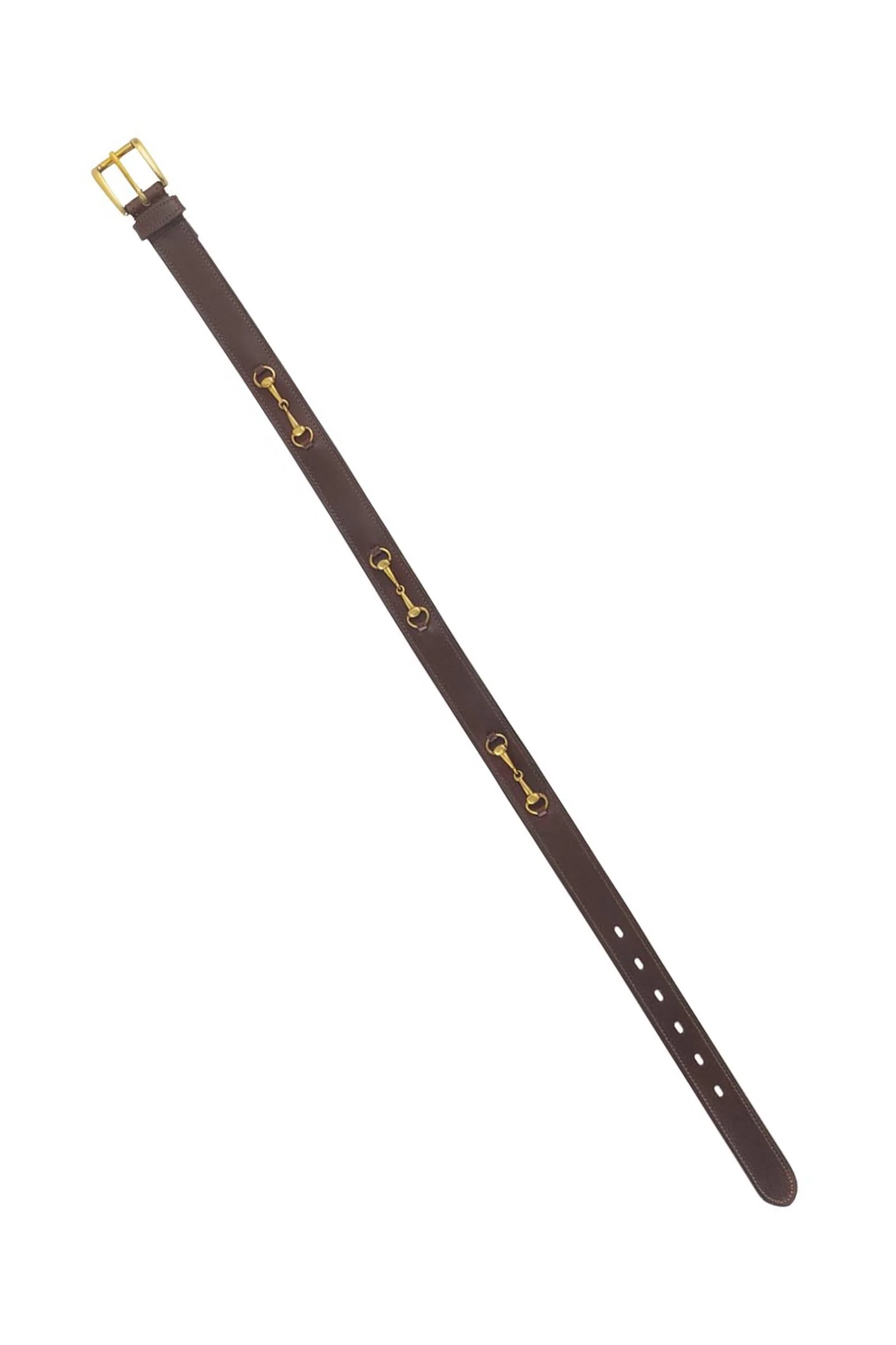 EQUITHÈME Snaffle Bit Belt Black 31.5"