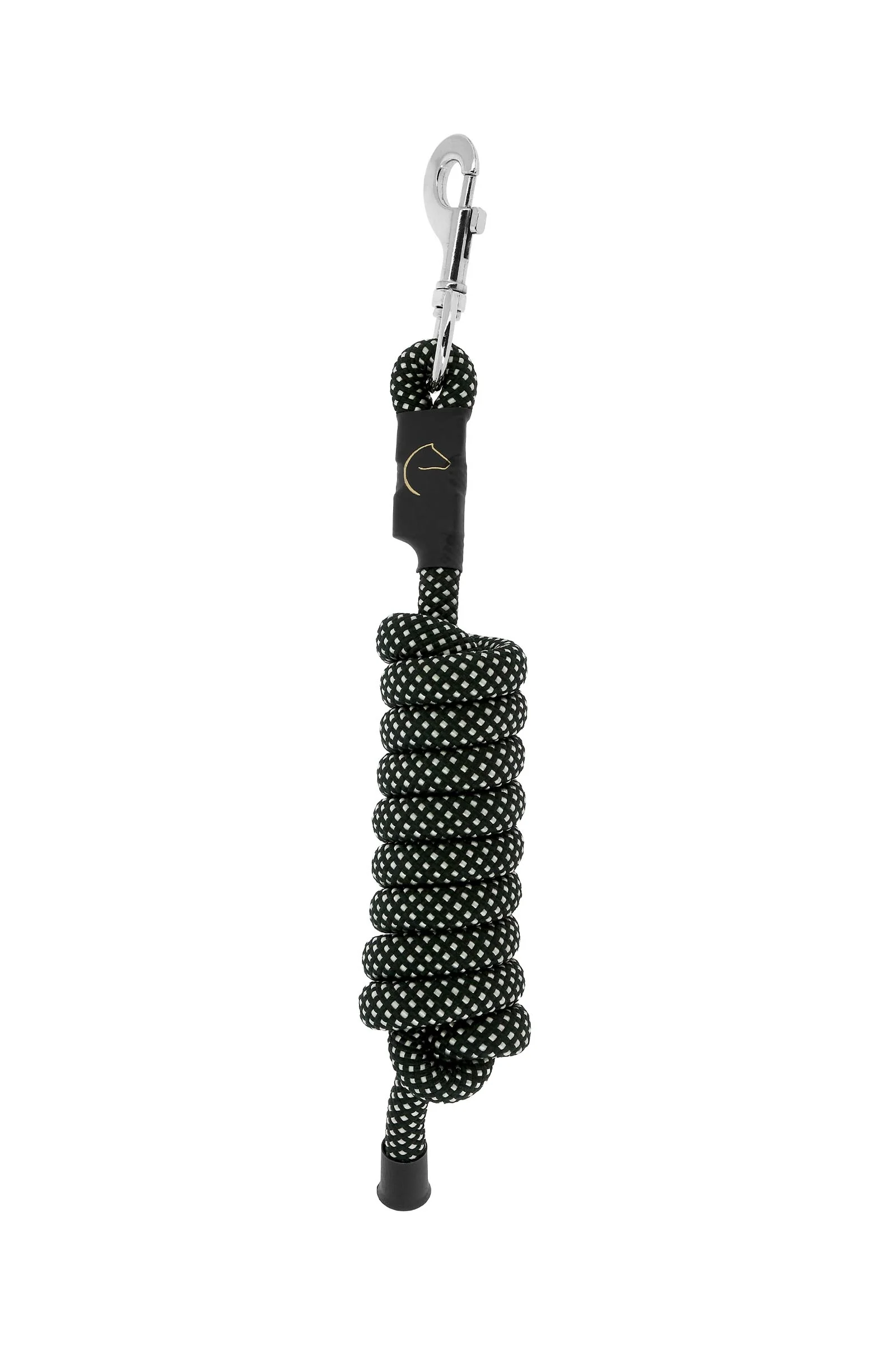 EQUITHÈME Spring Lead Rope (2,0 m) Dark Green 2