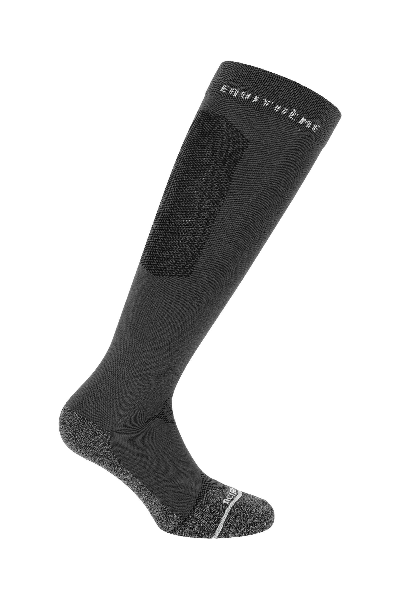 EQUITHÈME Technic Riding Socks Anthracite 6 - 7