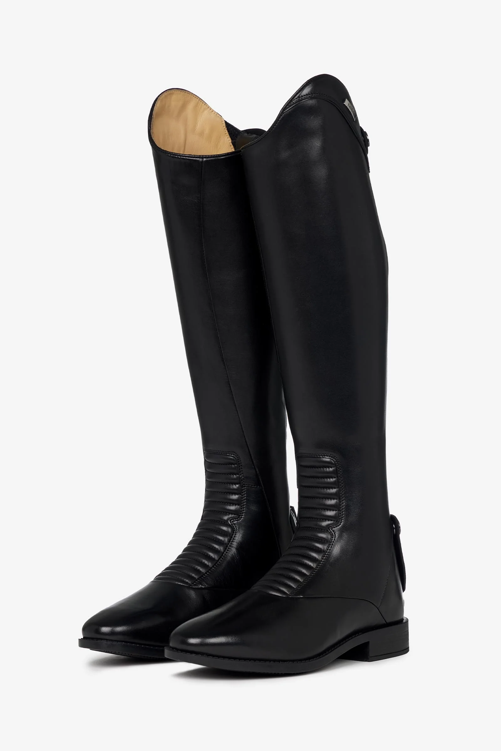 Essence Quilted Riding Boots Black 5 Slim Regular