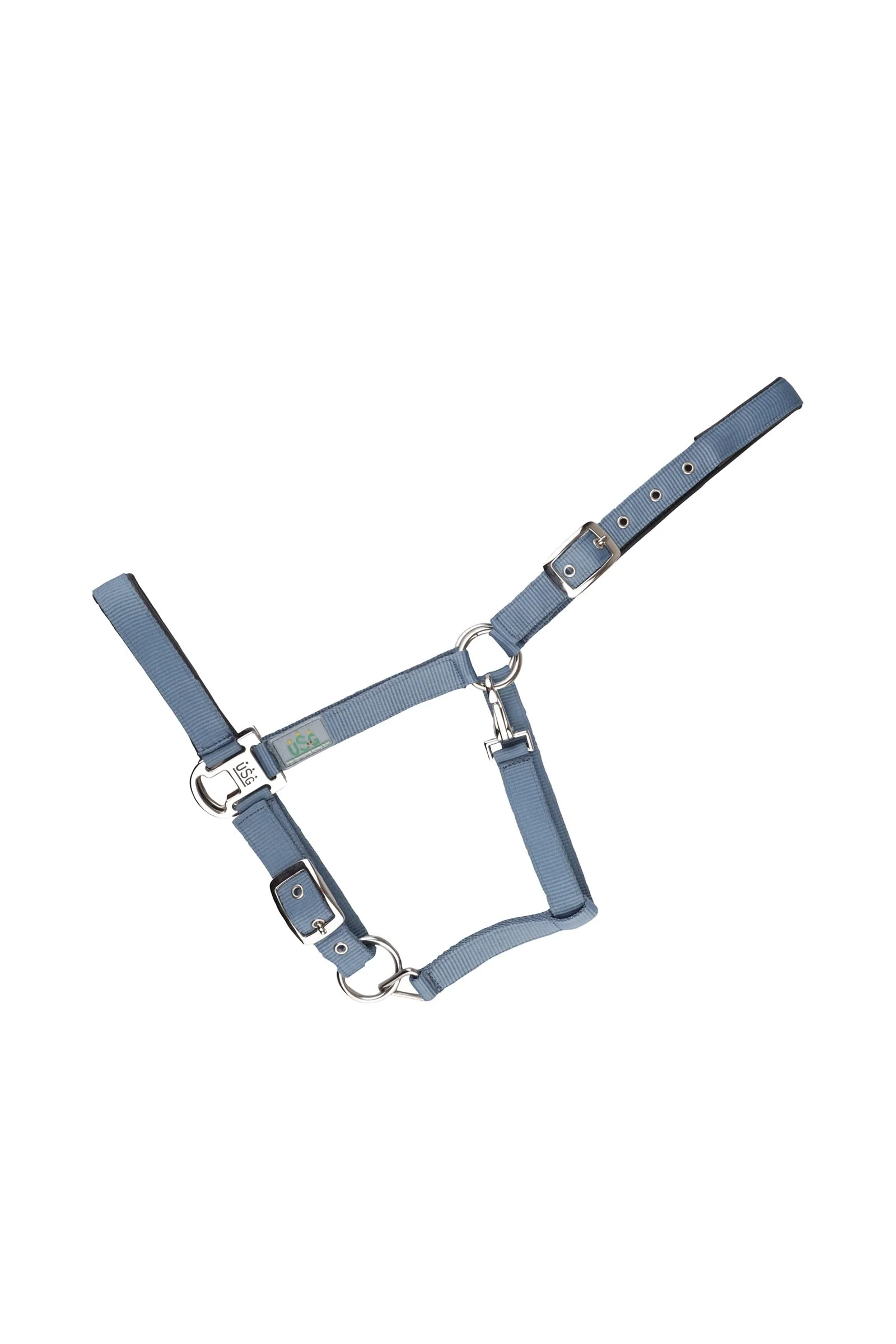 Everyday Soft Padded Halter Smoke Blue C