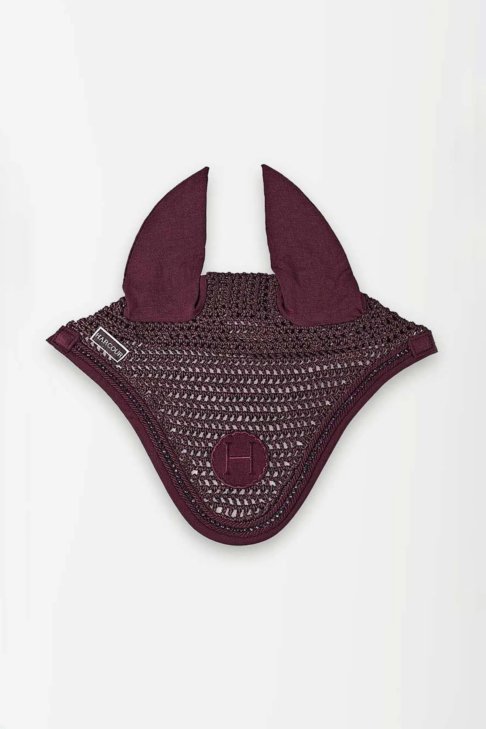 Fablir Horse Fly Veil Aubergine (Eggplant) F