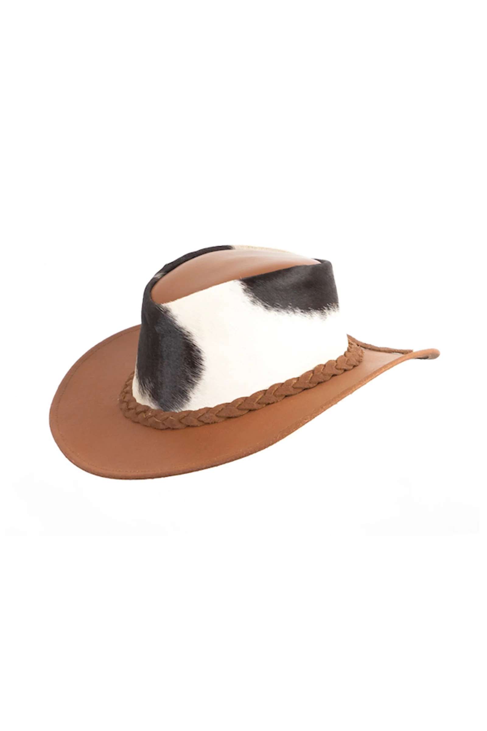 Faria Hat Combination, Leather Earth Brown M