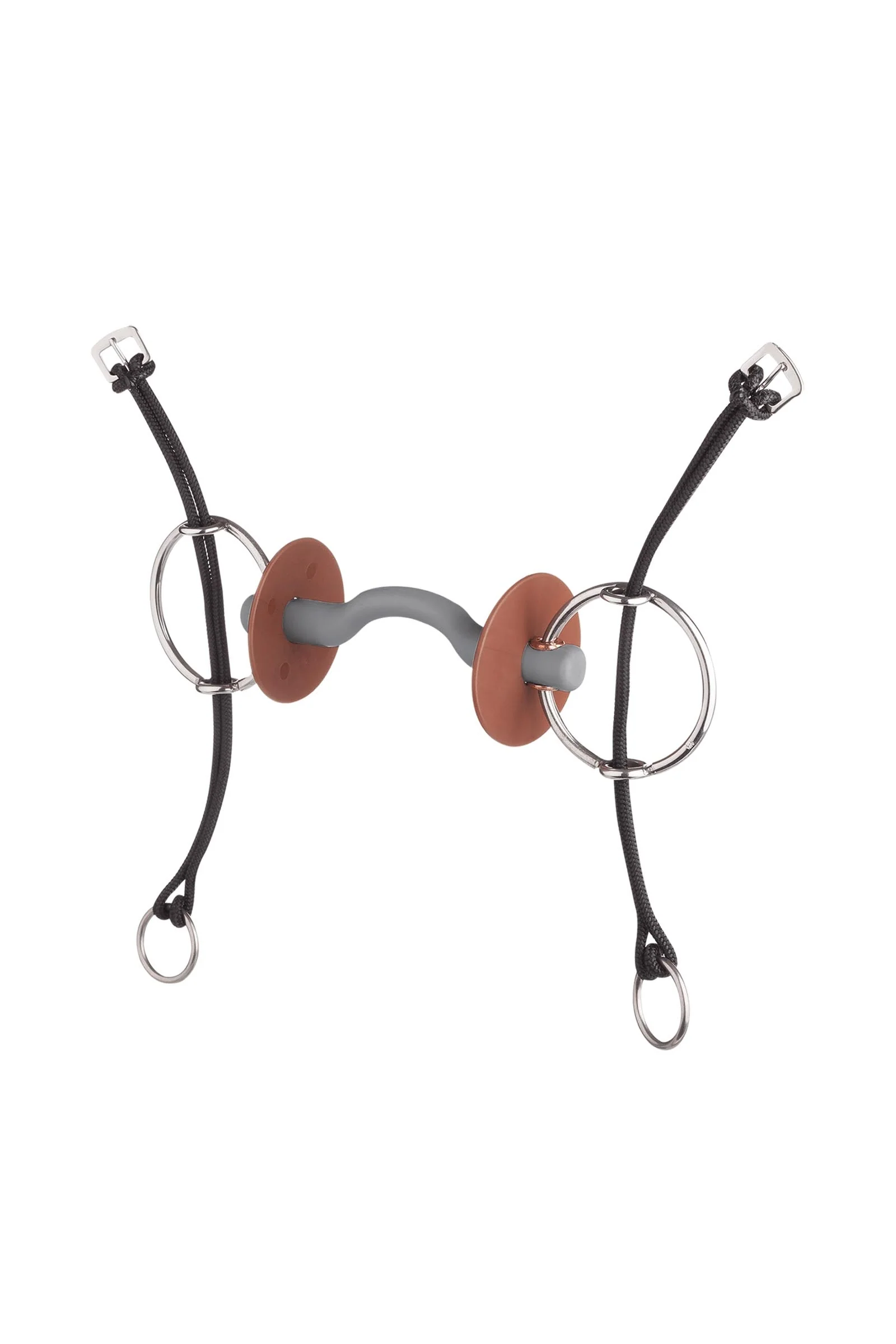 Gag Bit, Tongue Port Snaffle, Soft 000 140 mm
