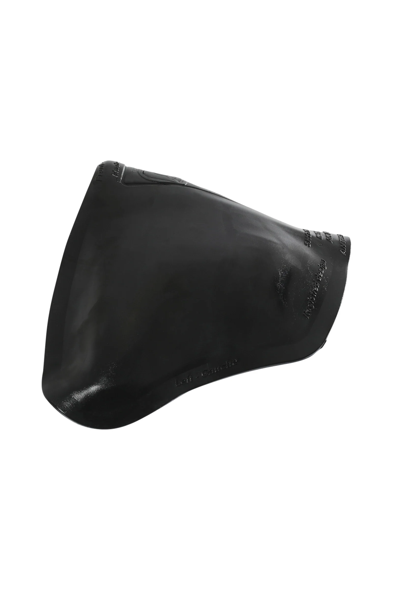 Gel Front Riser, Black BL One Size