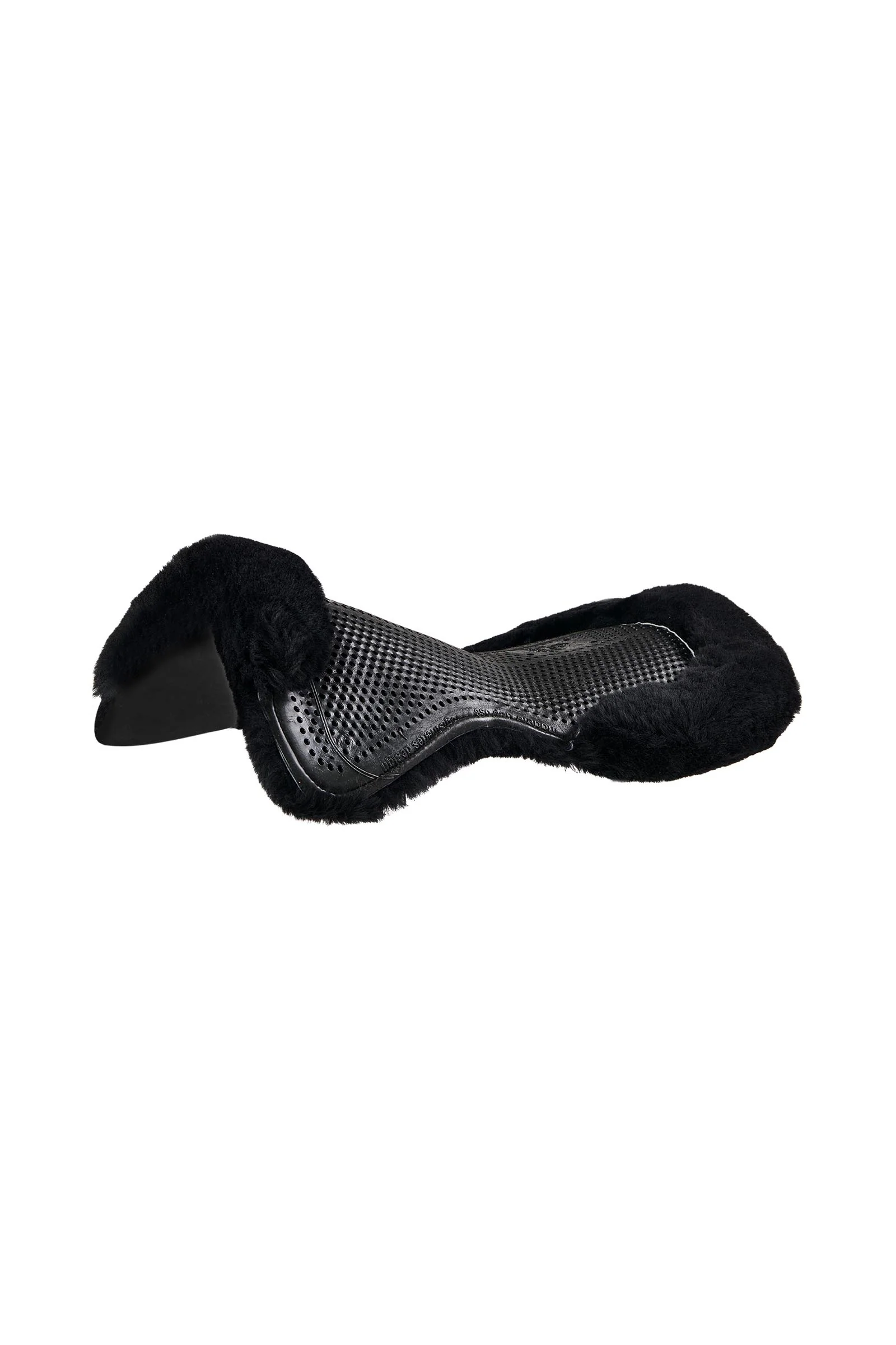 Gel Pad Non-Slip Classic With Sheepskin Flat Black/Black M