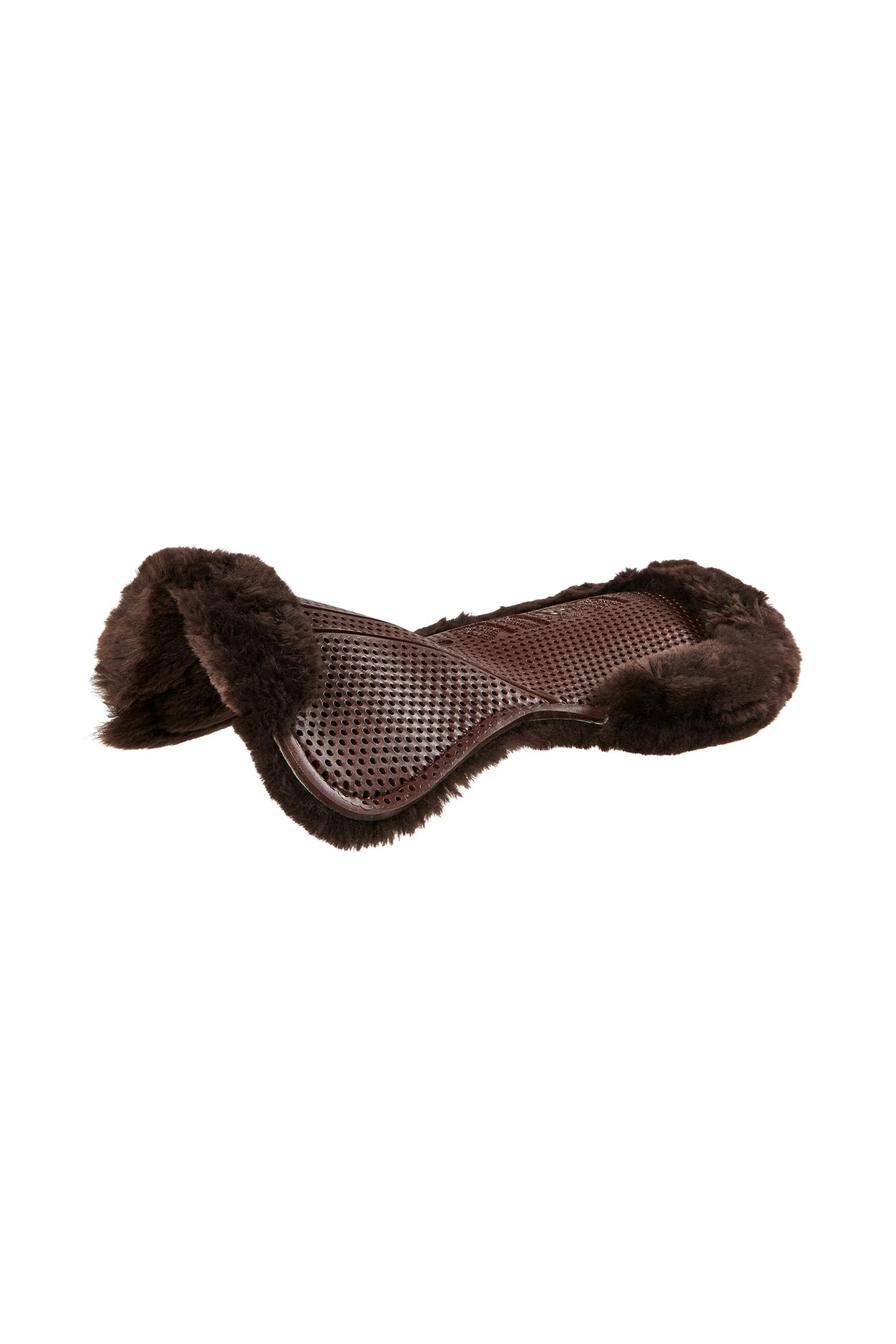 Gel Pad Non-Slip Classic With Sheepskin Flat Brown/Brown M