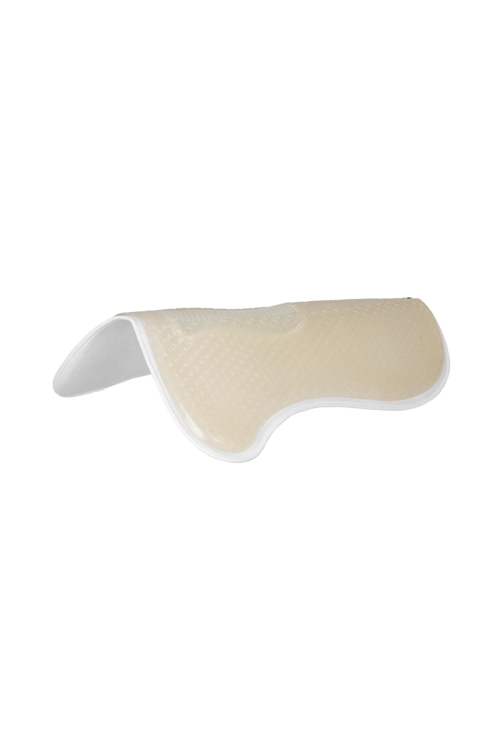 Gel Pad Non-Slip Hexagonal Microfleece Flat Transparent/White One Size