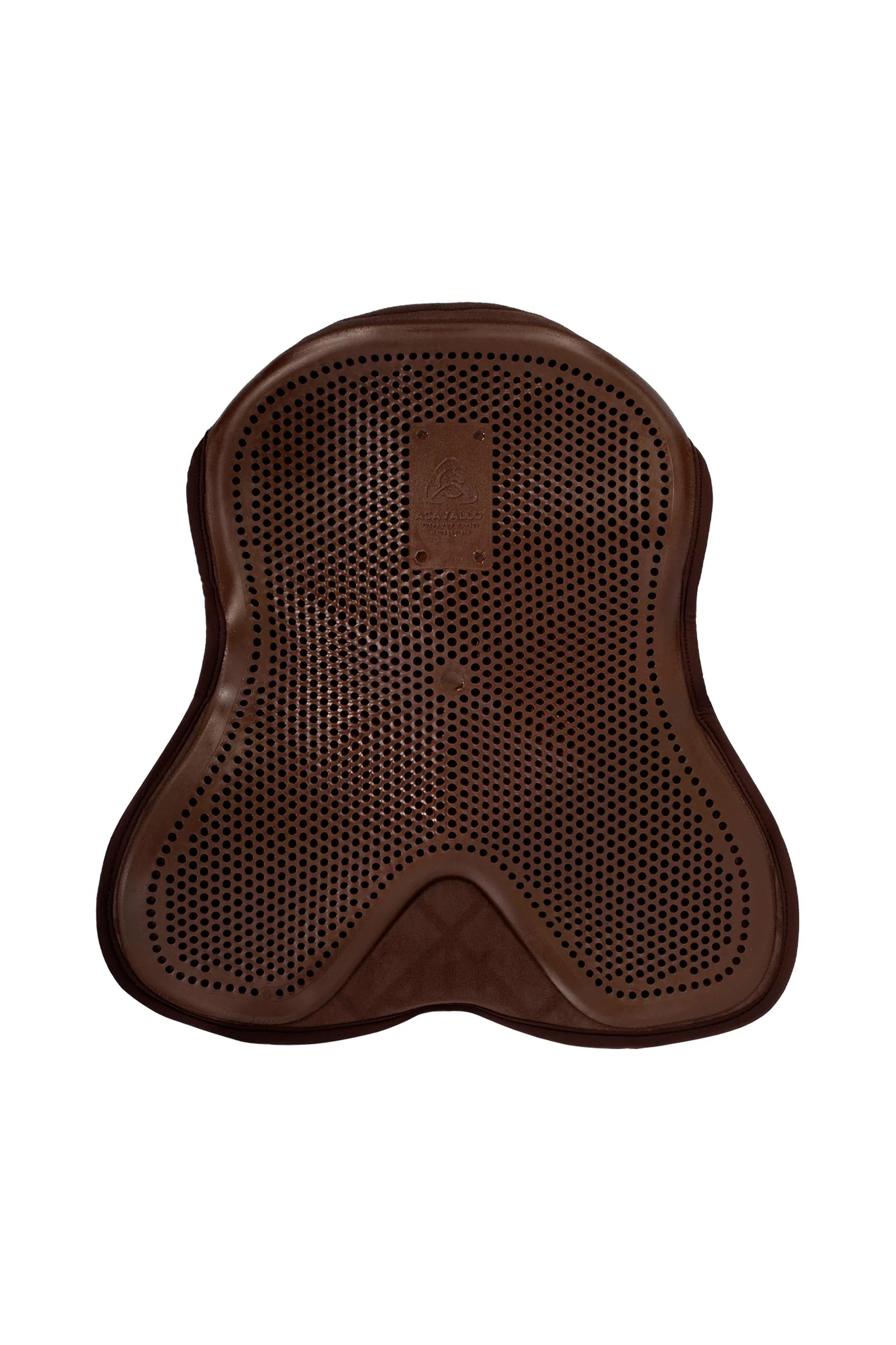 Gel Seat Saver Gel Out 10mm for Dressage Saddles Brown M