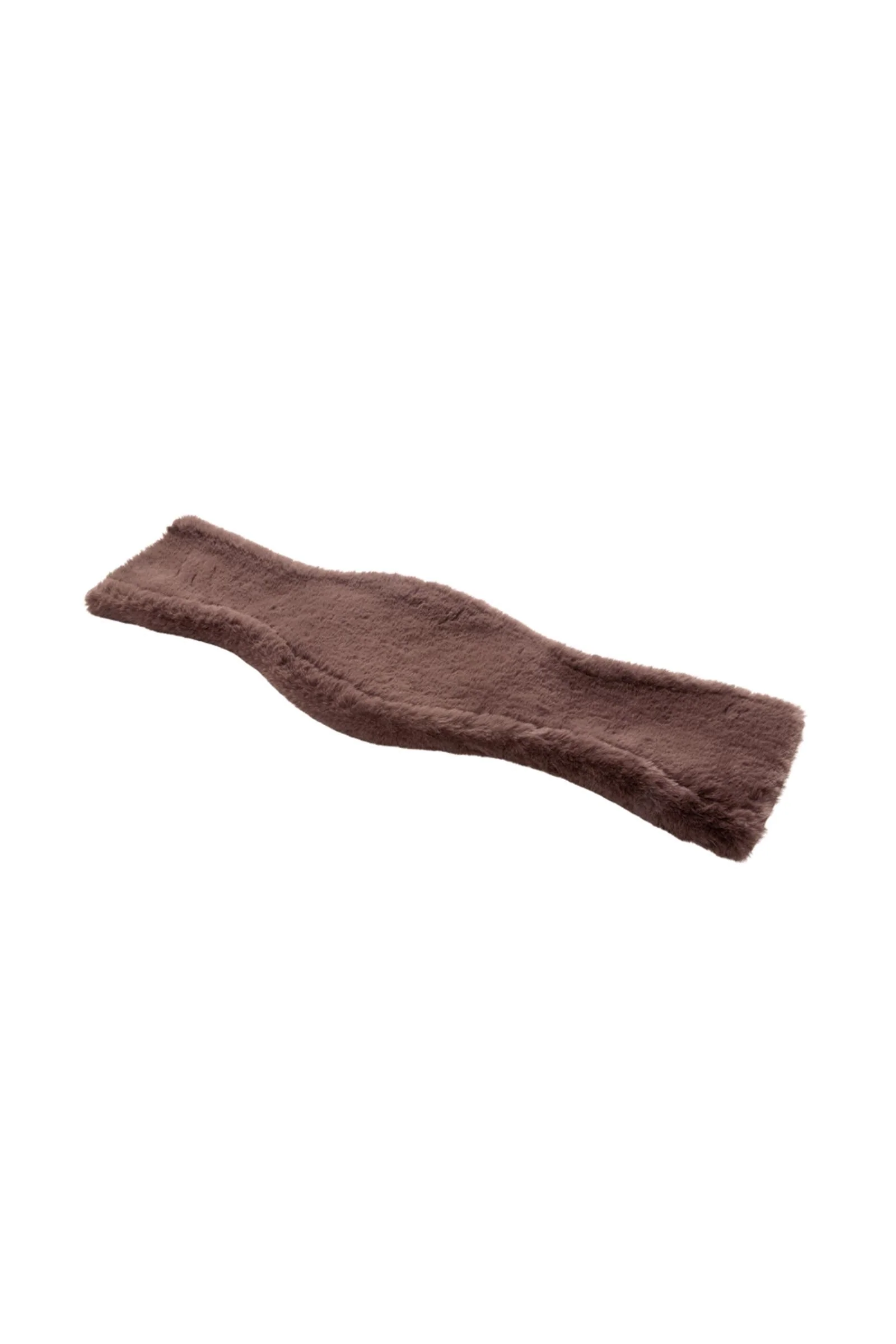 Gerd Long Girth Cover, Faux Fur Brown S