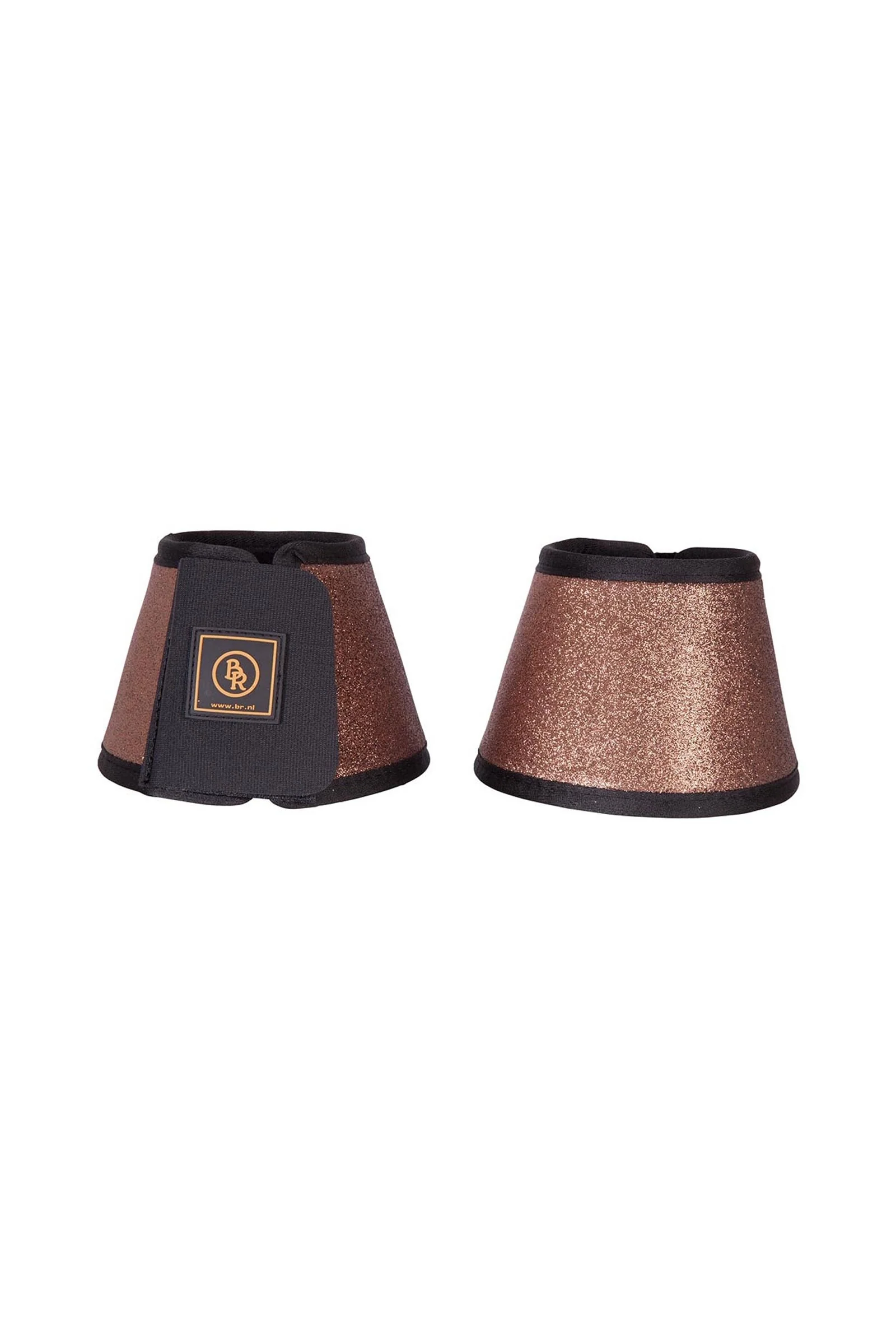 Glitter Over Reach Boots Bronze M