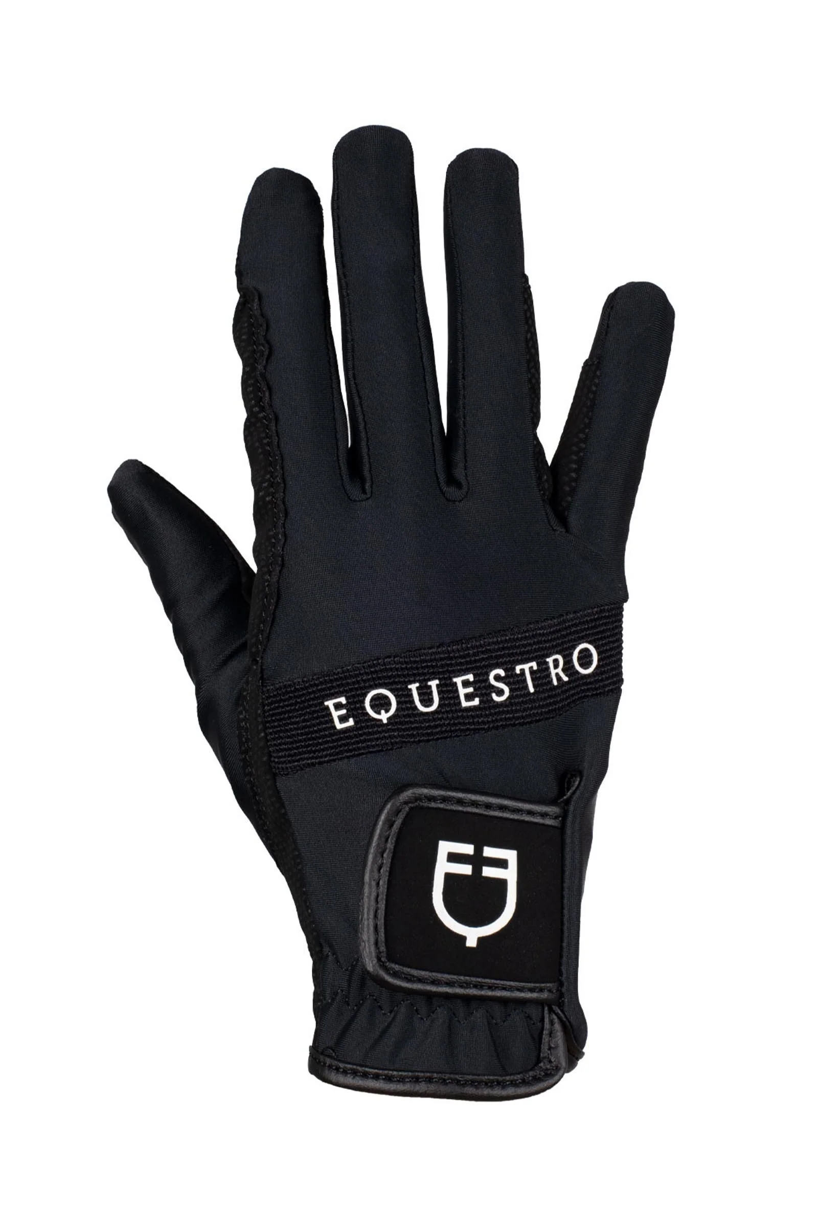 Gloves in Technical Fabric With Multicolor Logo Black/White 9.5