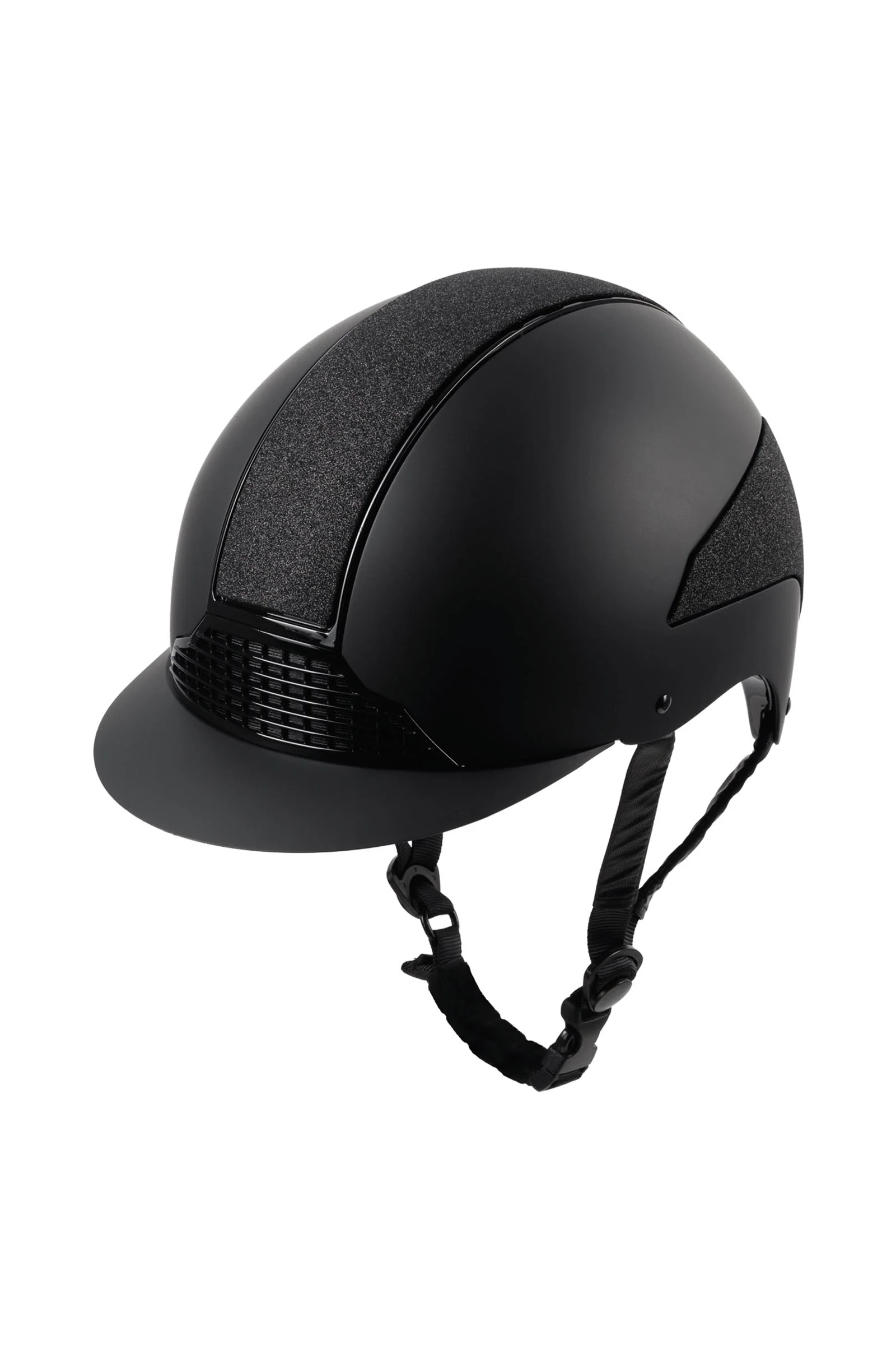 H24 Riding Helmet  SHINE Black Mat 57-59